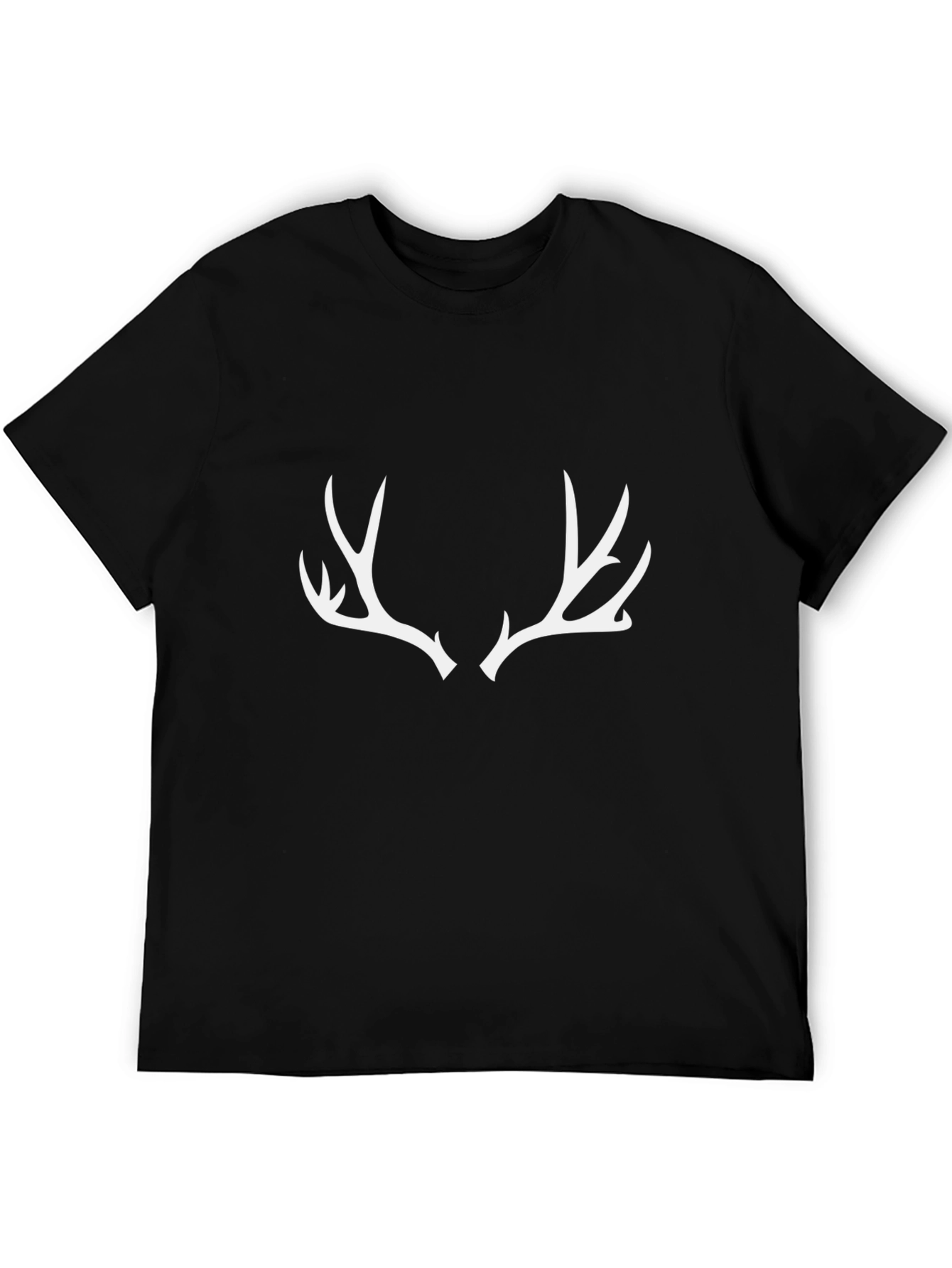 Antler Graphic T-Shirt - Black Tee