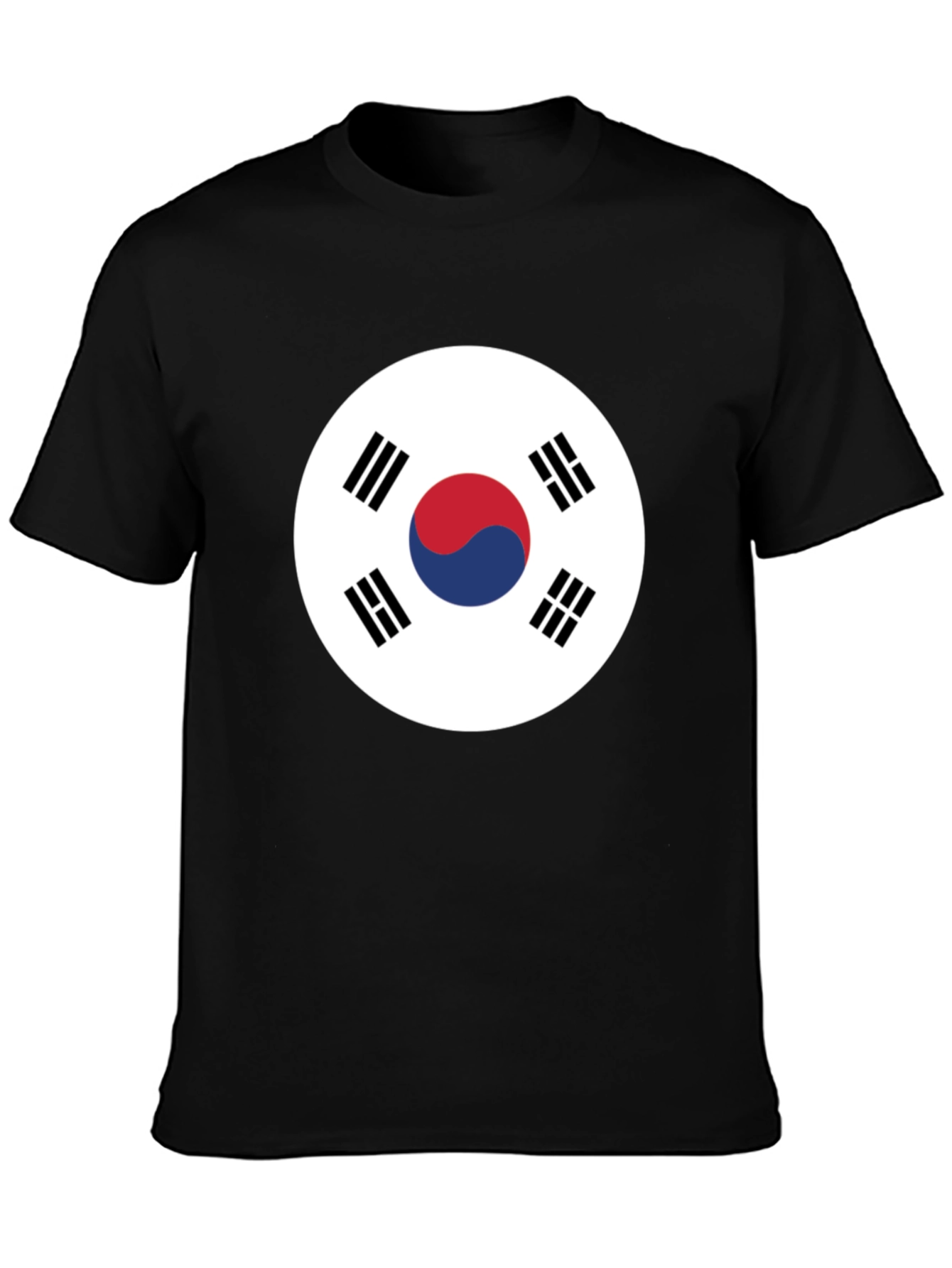 South Korea Flag Graphic T-Shirt