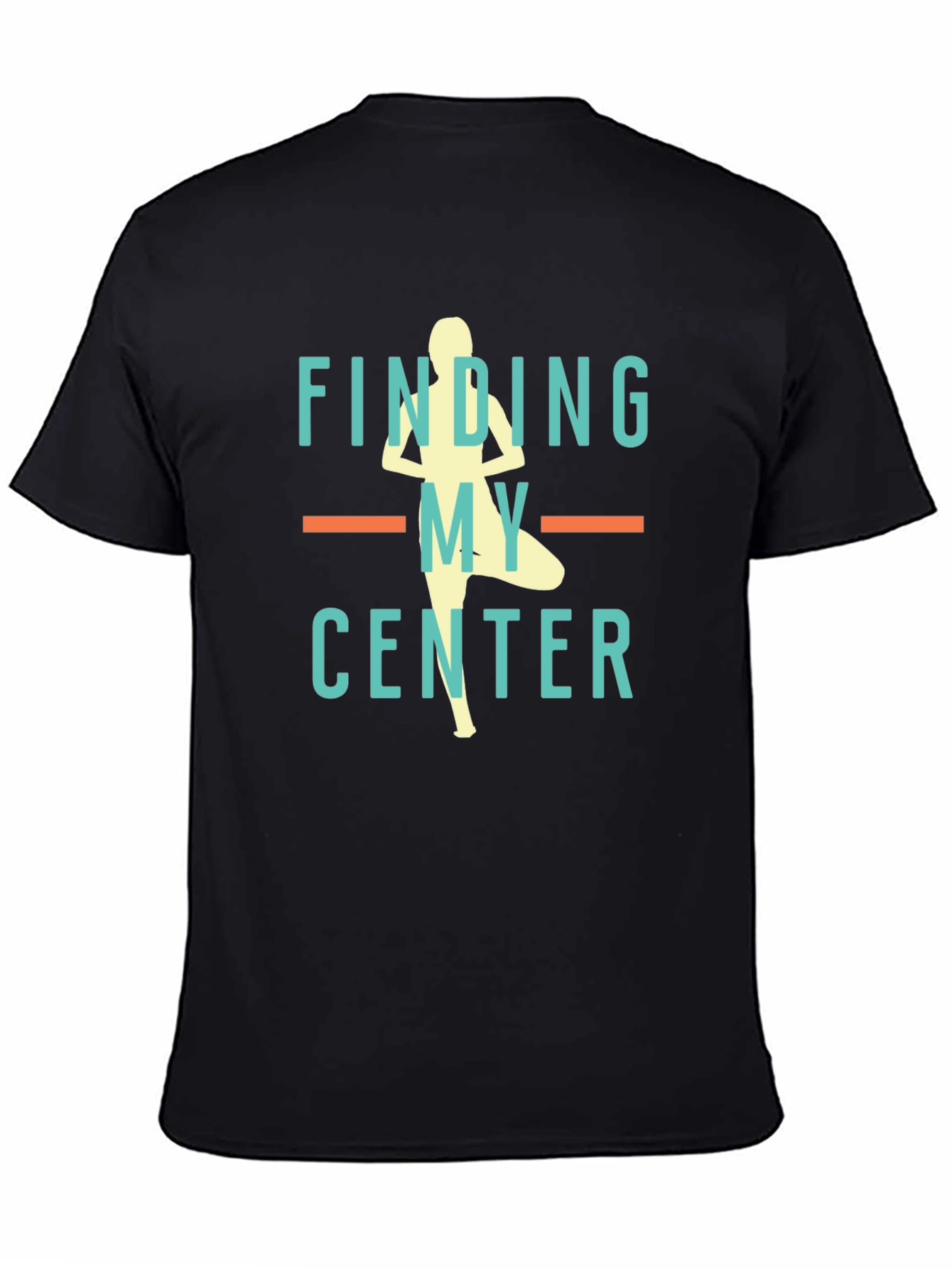 Finding My Center Yoga Graphic Tee