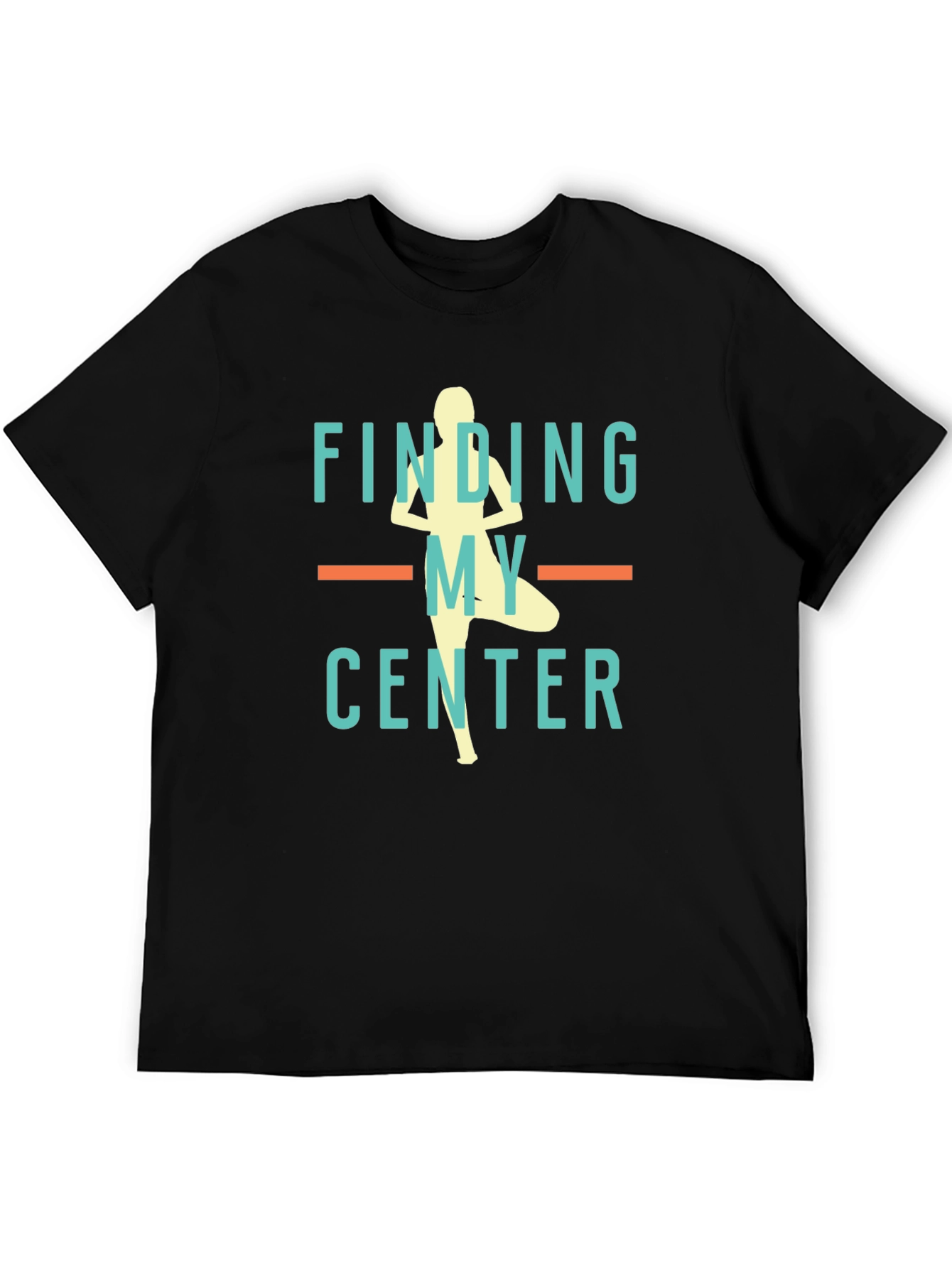Finding My Center Yoga Graphic Tee