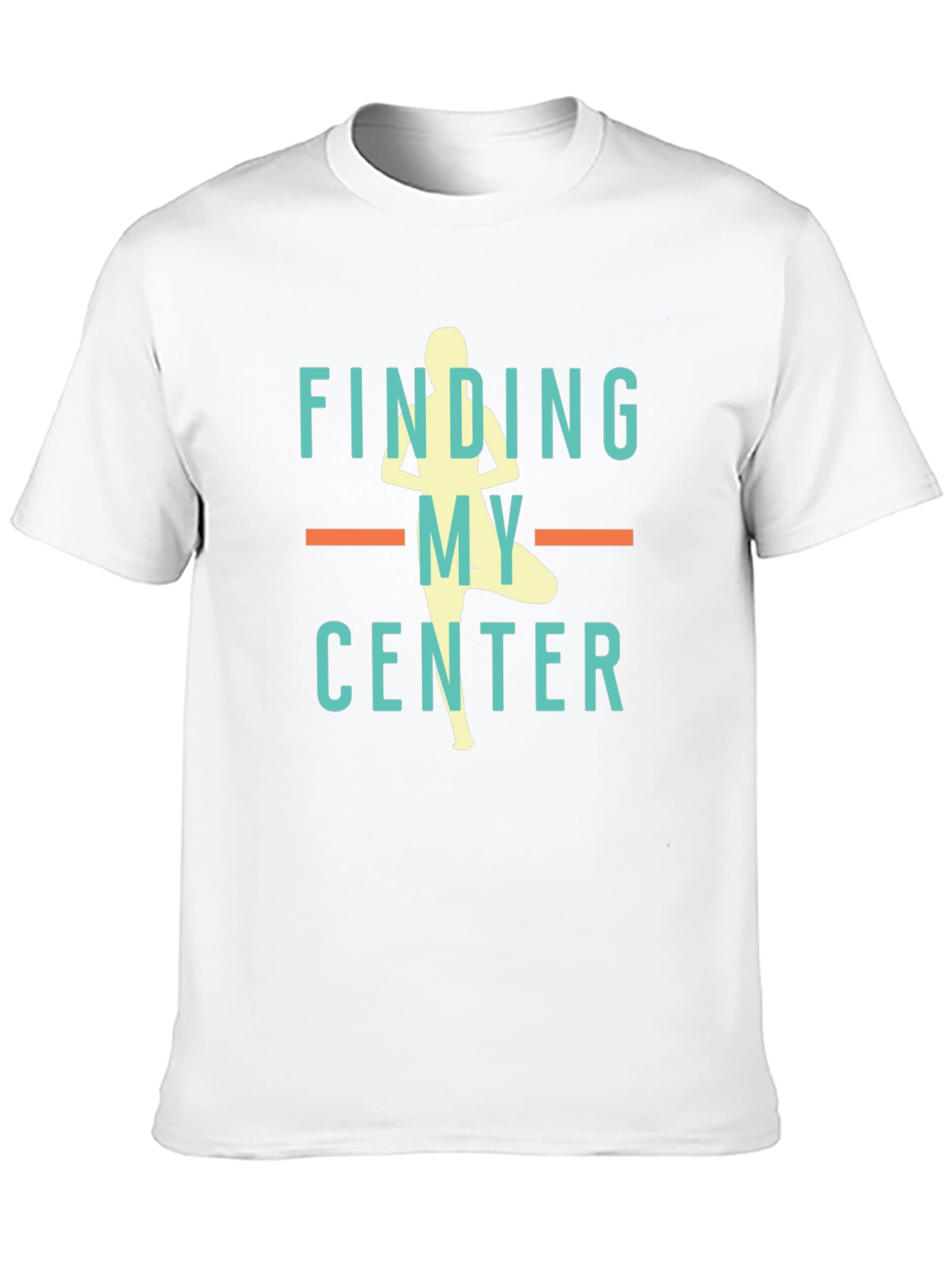 Finding My Center Yoga Graphic Tee