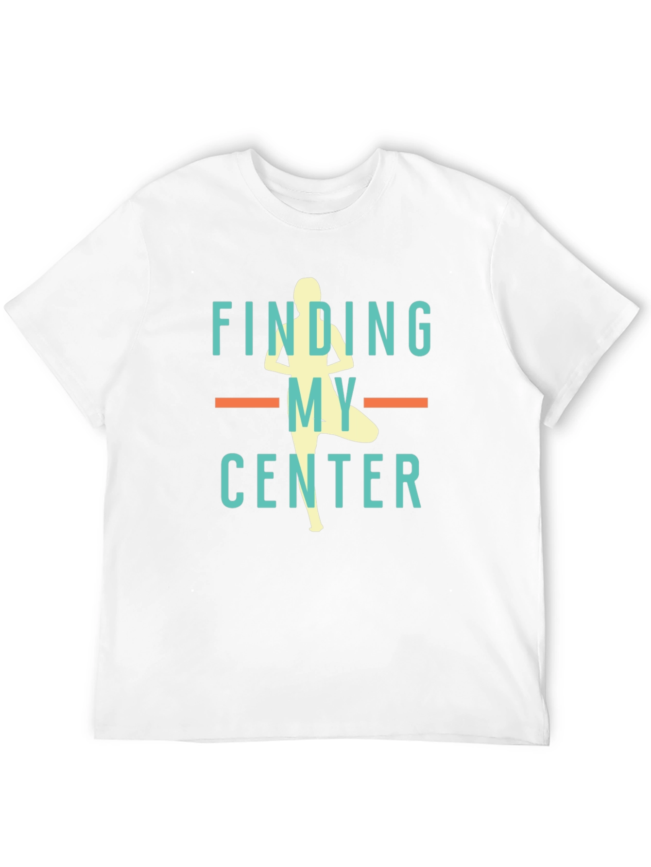 Finding My Center Yoga Graphic Tee