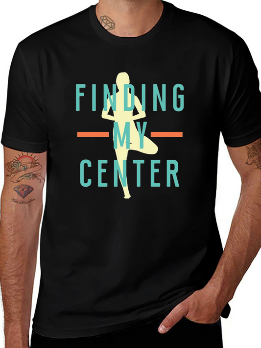 Finding My Center Yoga Graphic Tee