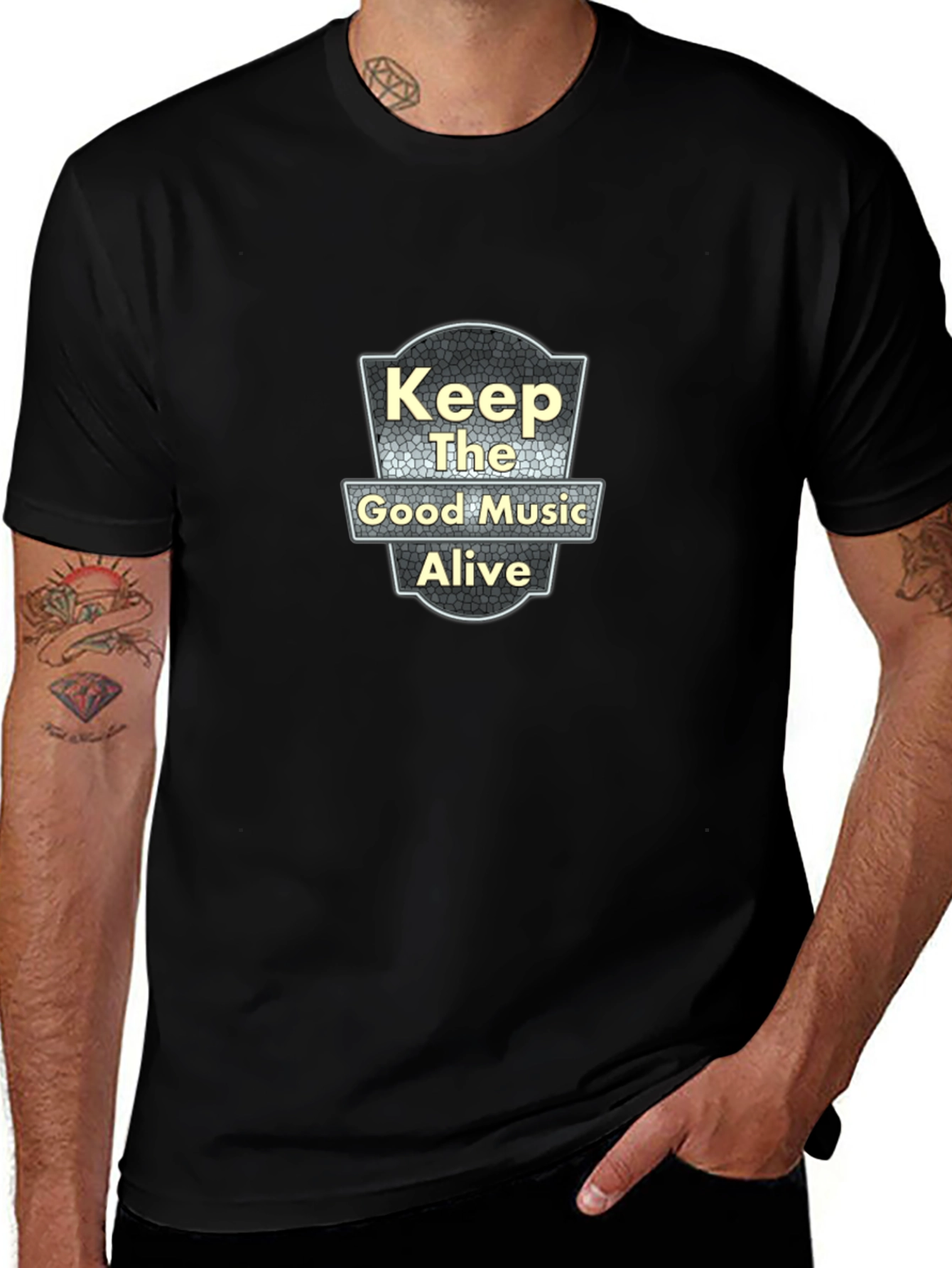 Keep The Good Music Alive Graphic T-Shirt
