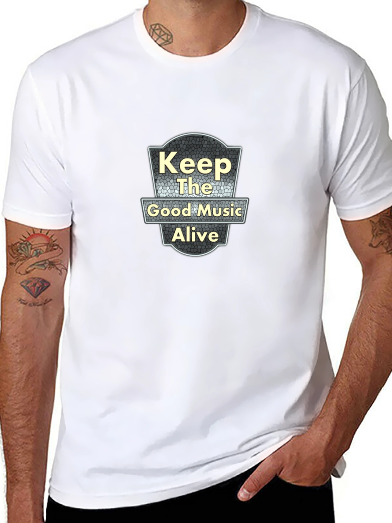 Keep The Good Music Alive Graphic T-Shirt