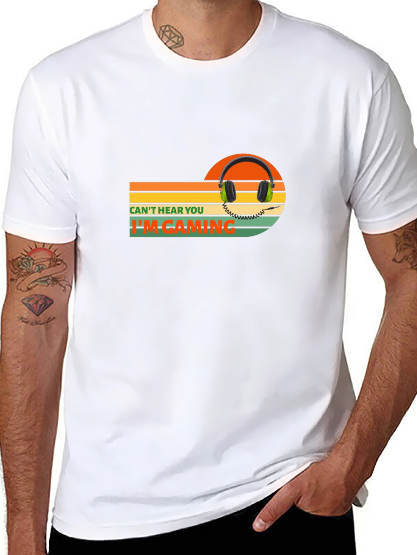 Cant Hear You Im Gaming T-Shirt