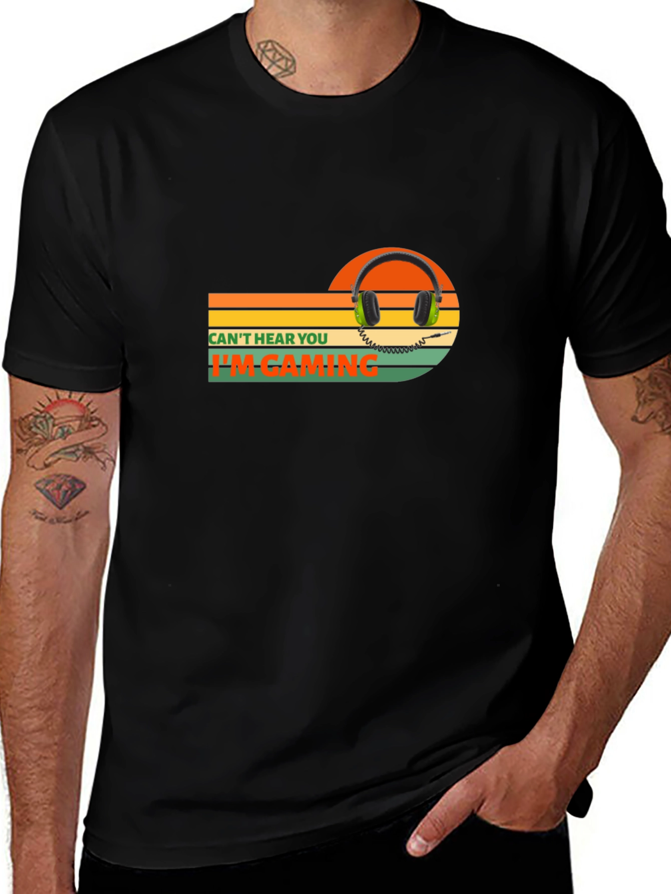 Cant Hear You Im Gaming T-Shirt