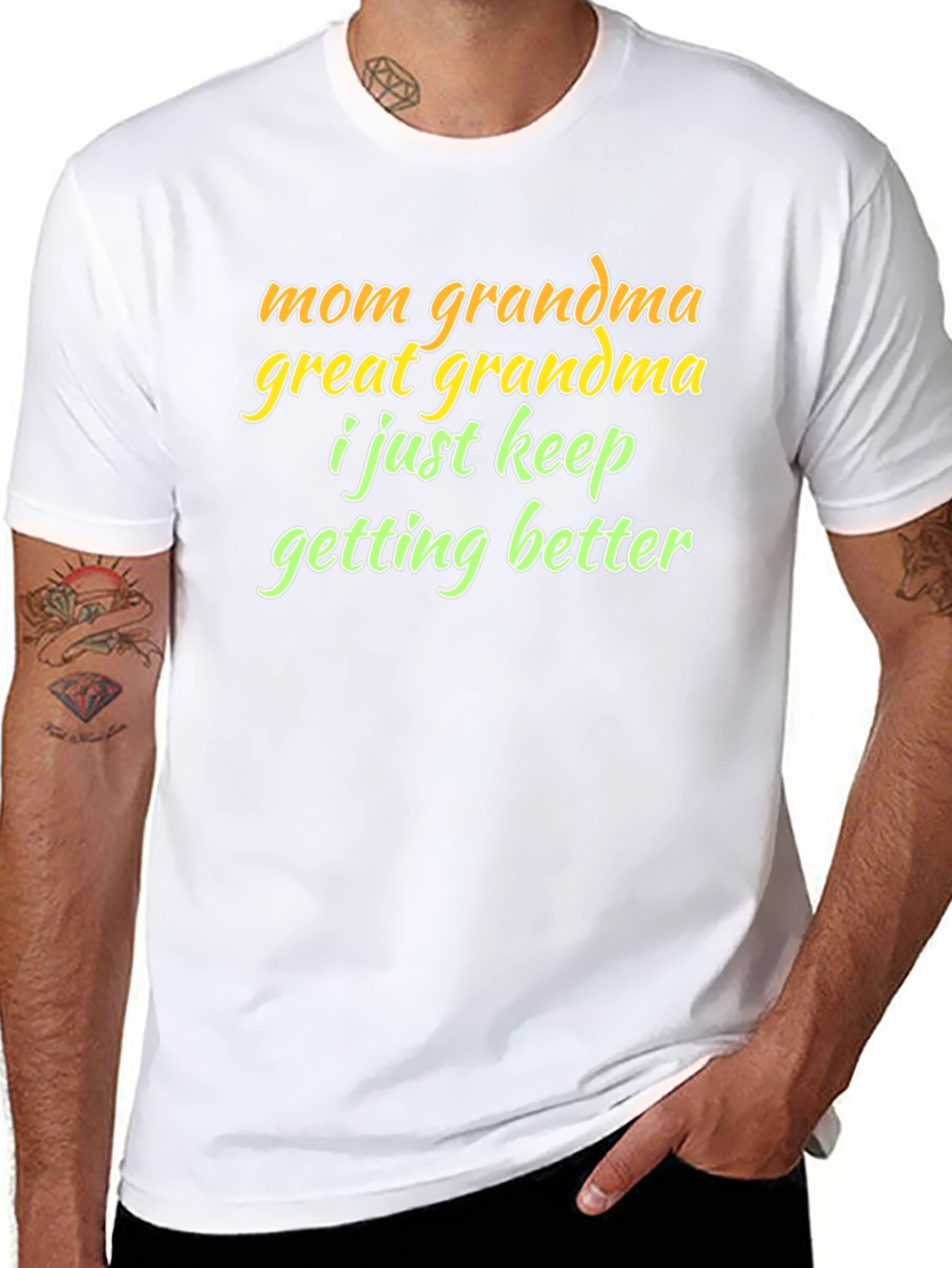 Mom Grandma Great Grandma Funny T-Shirt