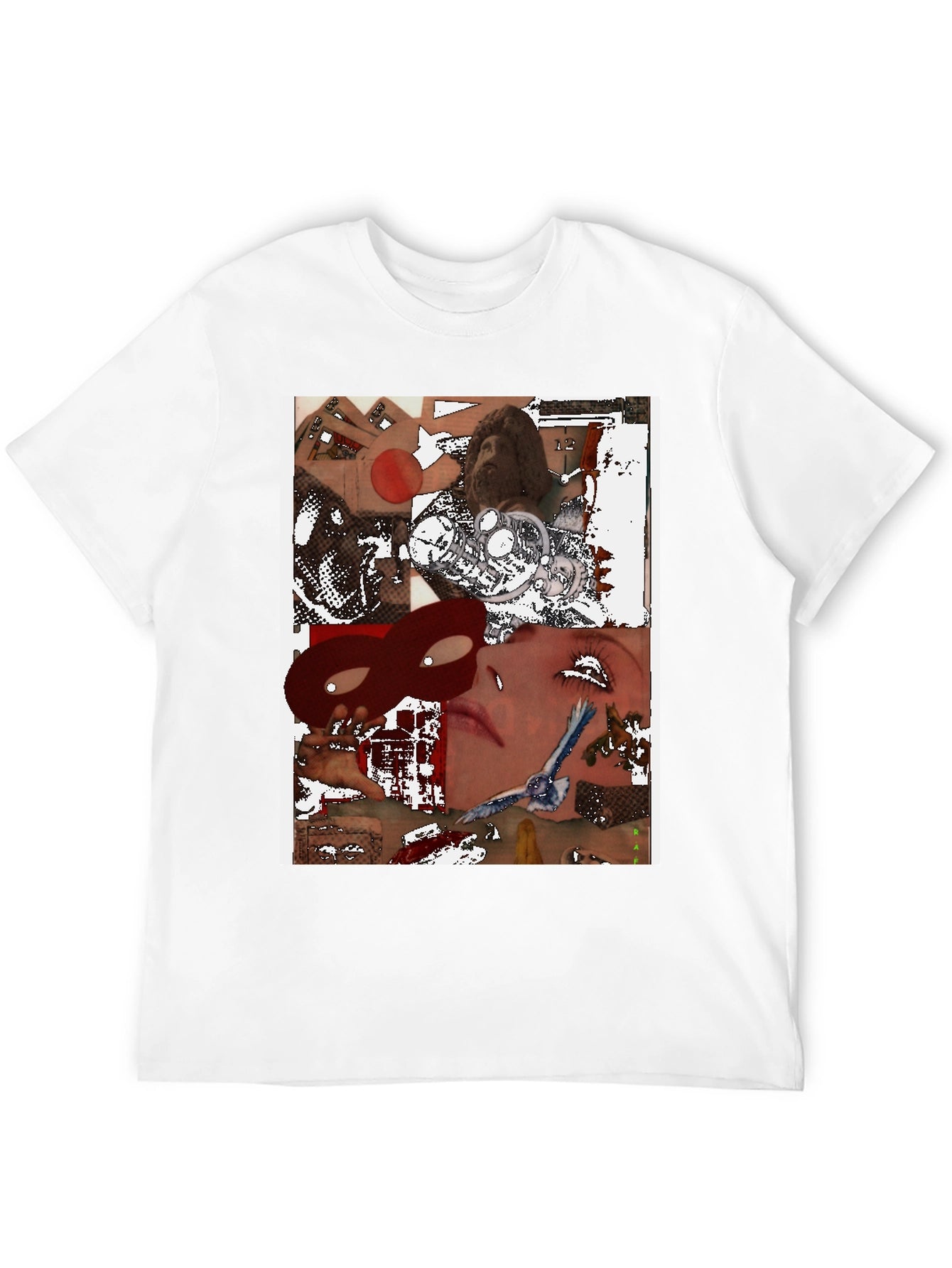 Abstract Graphic Print T-Shirt
