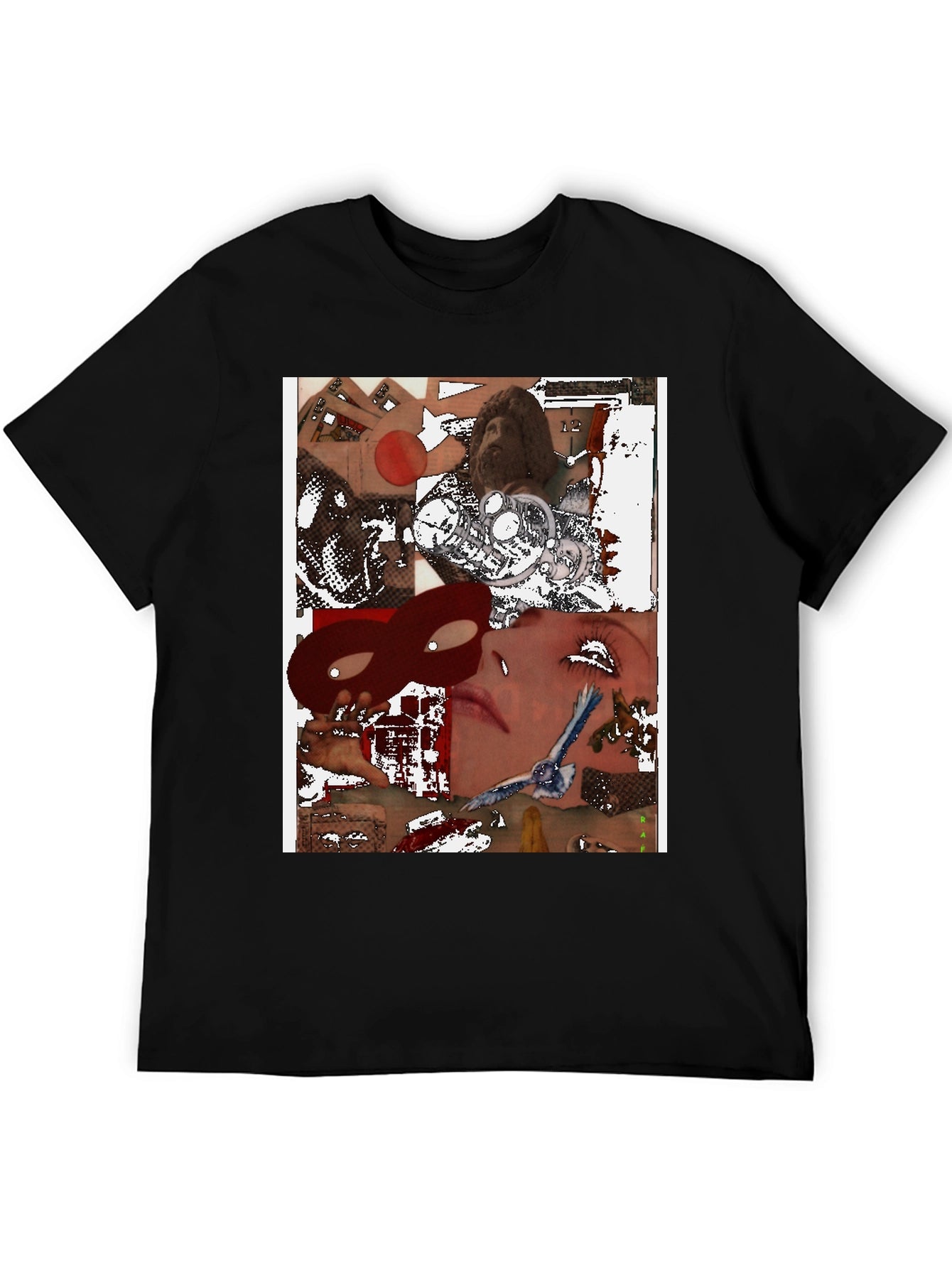 Abstract Graphic Print T-Shirt