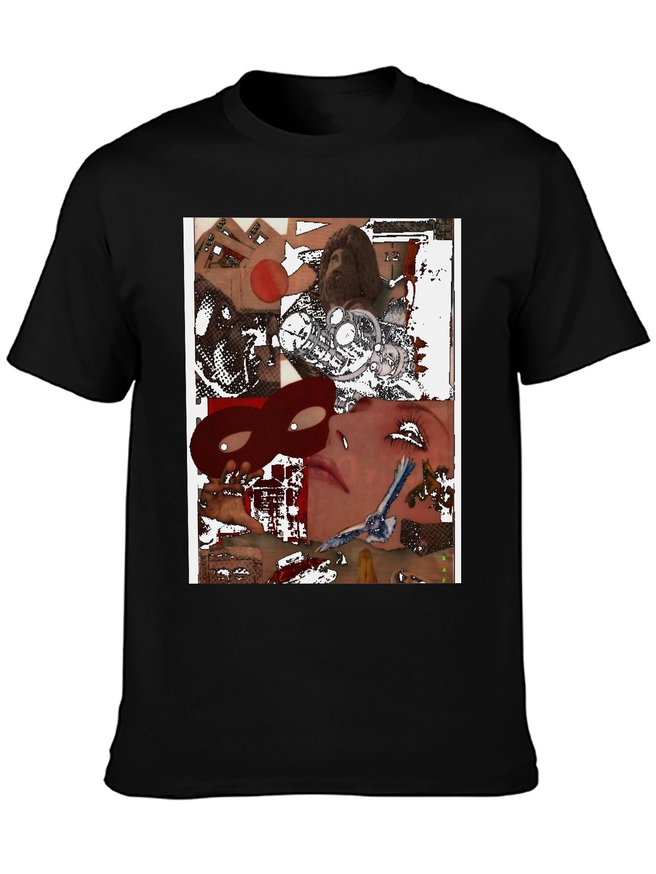Abstract Graphic Print T-Shirt