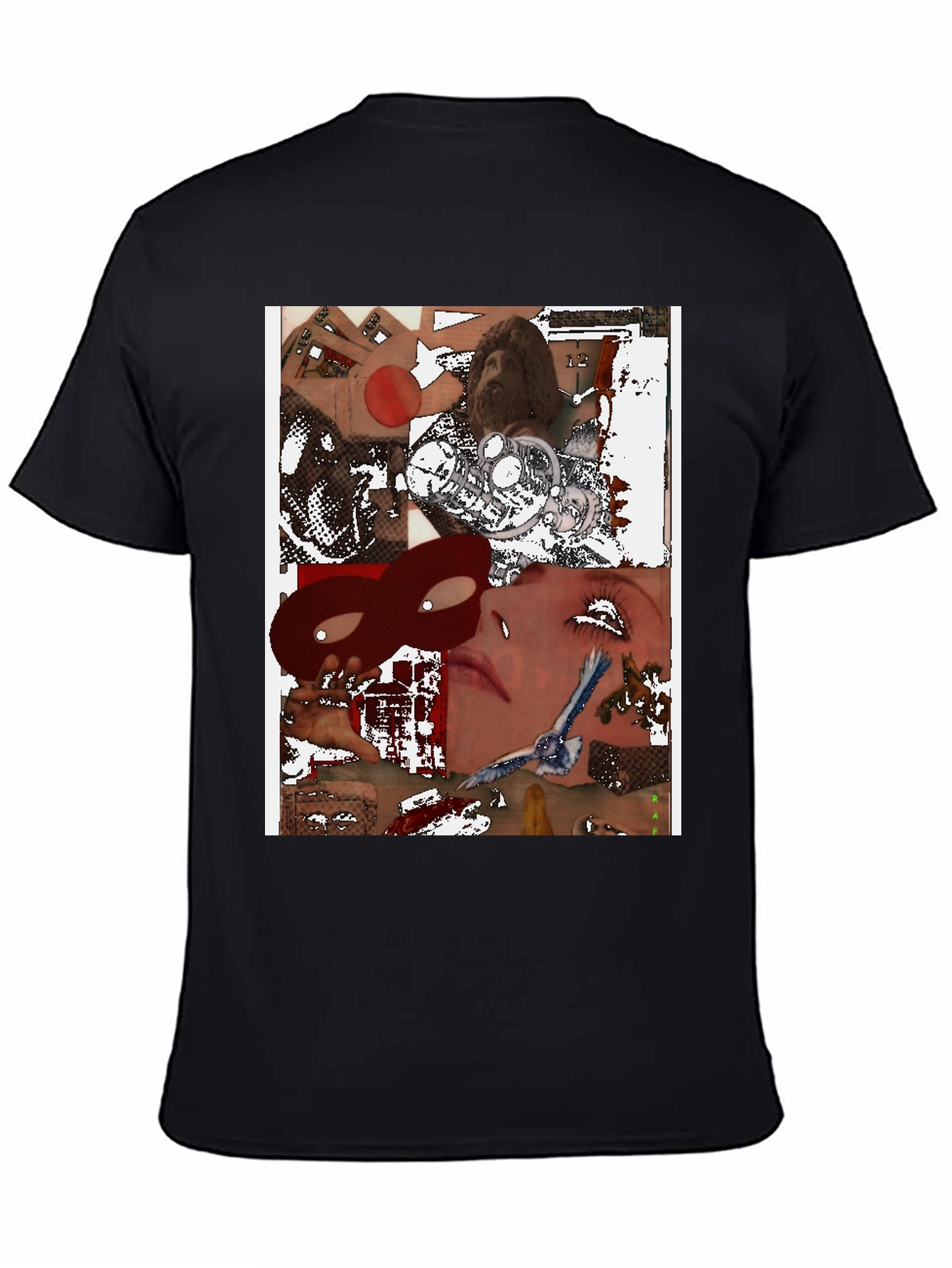 Abstract Graphic Print T-Shirt