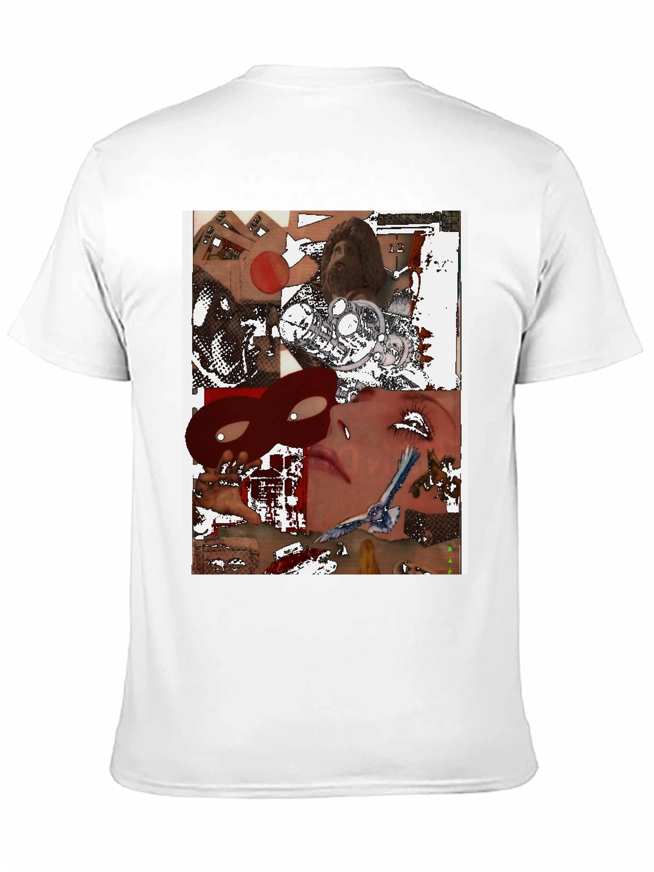 Abstract Graphic Print T-Shirt