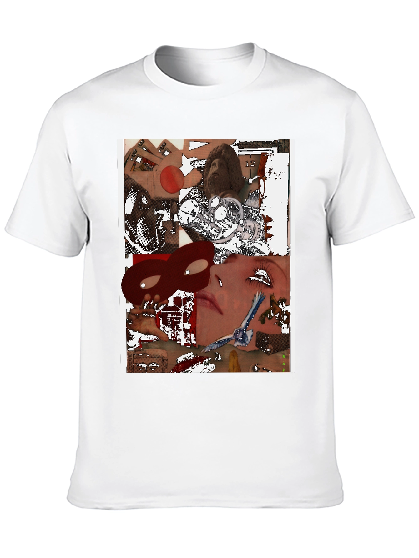 Abstract Graphic Print T-Shirt