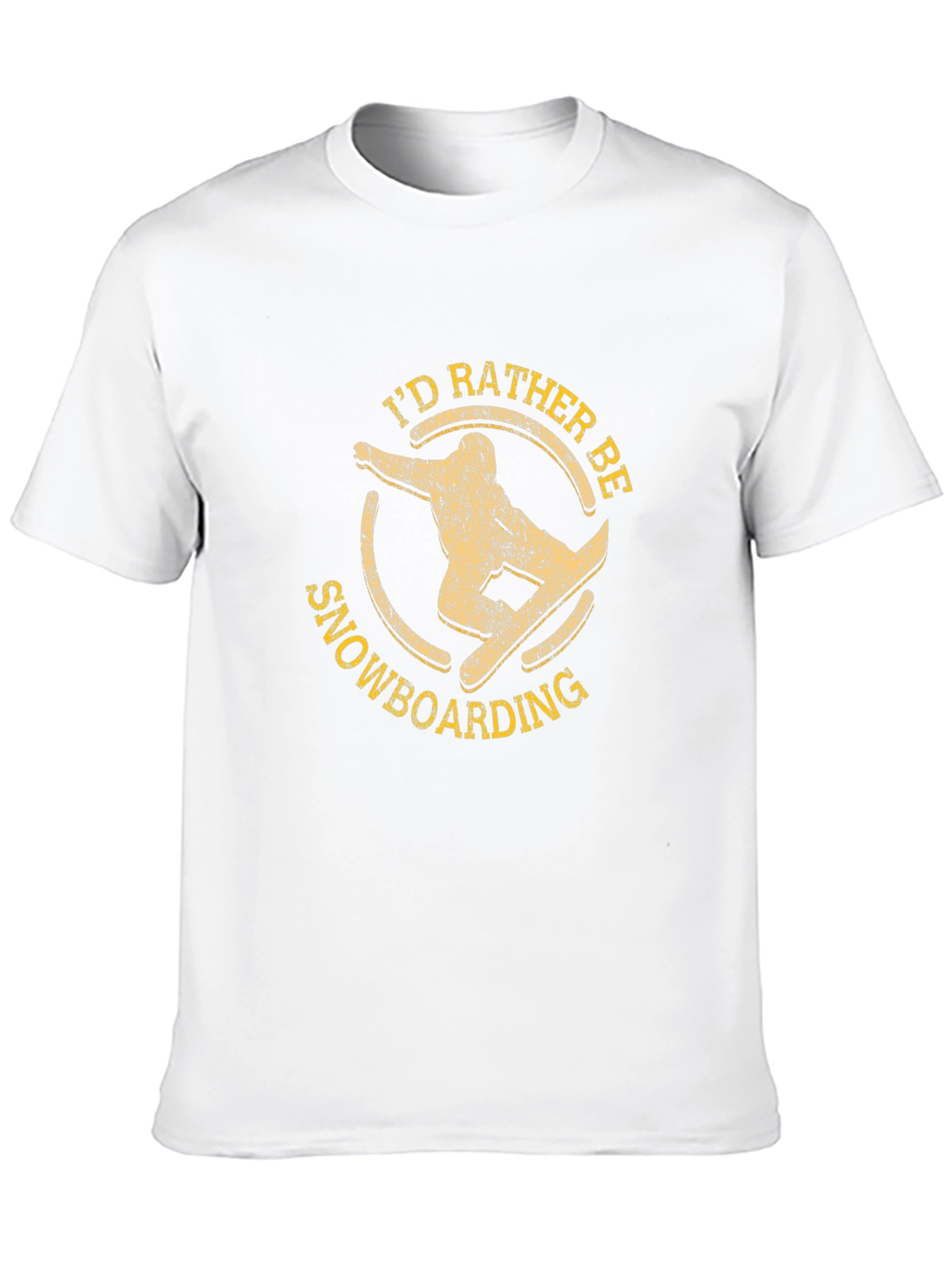 Id Rather Be Snowboarding T-Shirt