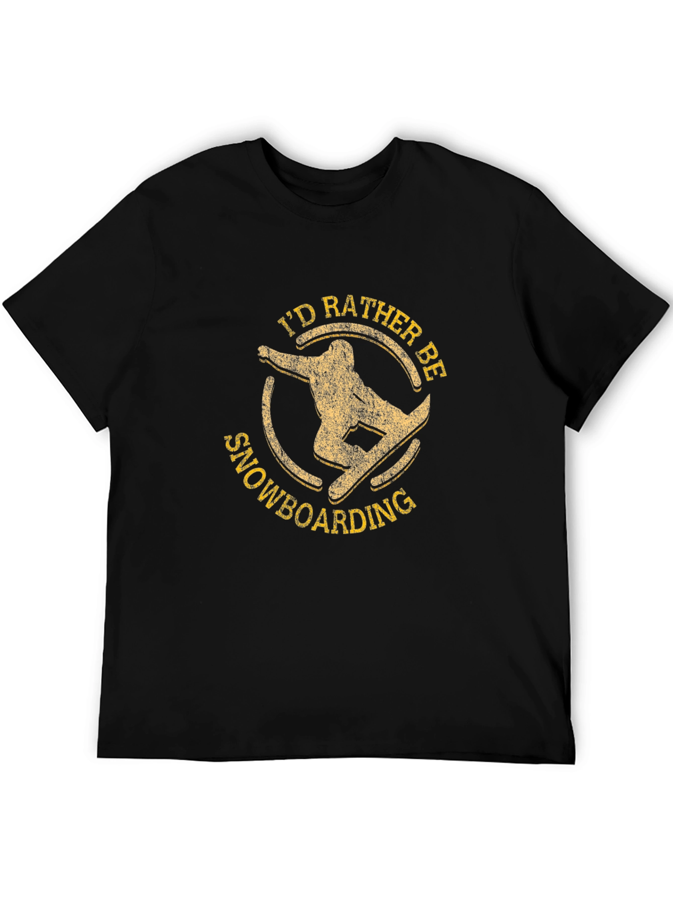 Id Rather Be Snowboarding T-Shirt
