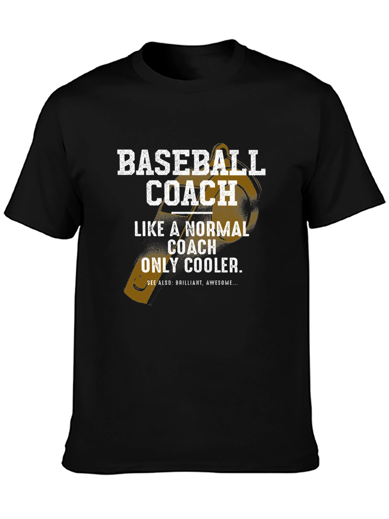 Baseball Coach Funny Graphic T-Shirt