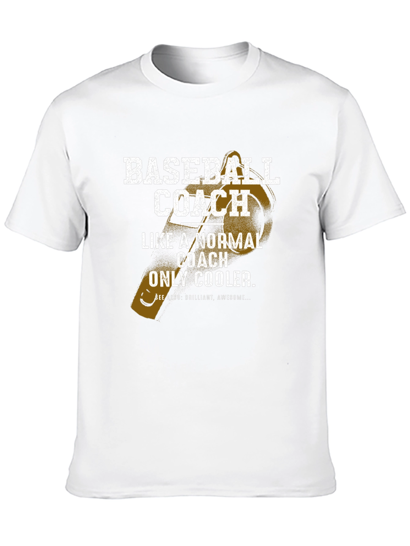 Baseball Coach Funny Graphic T-Shirt