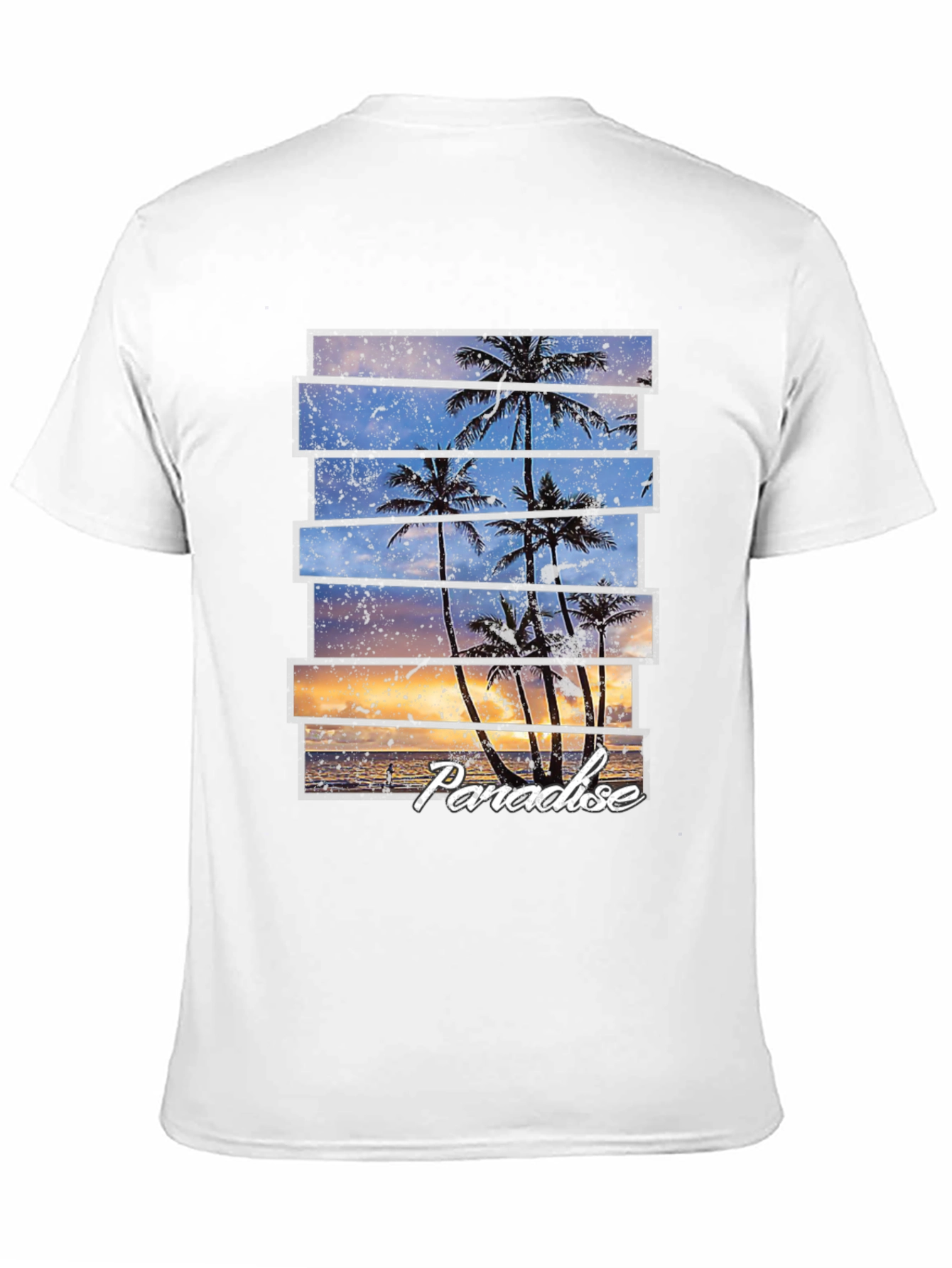 Paradise Palm Tree Graphic T-Shirt