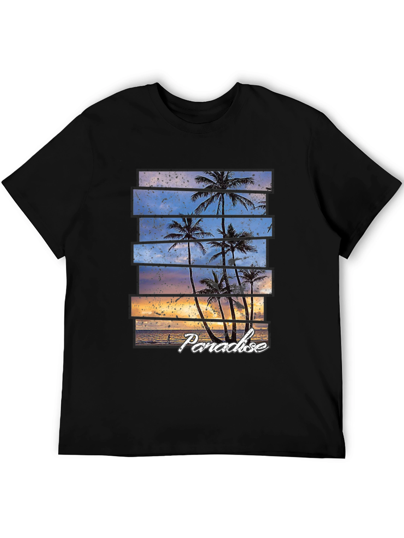 Paradise Palm Tree Graphic T-Shirt