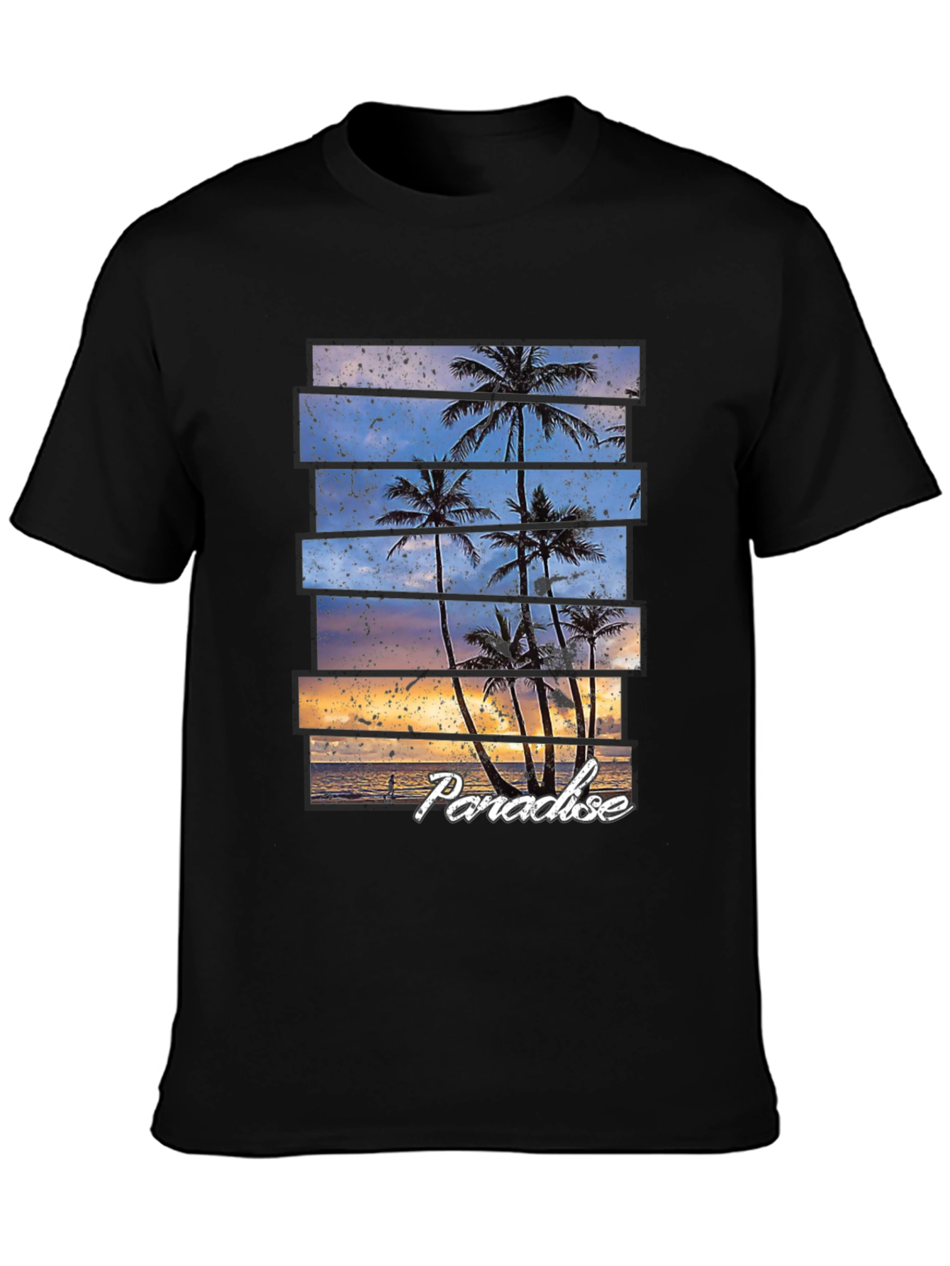 Paradise Palm Tree Graphic T-Shirt