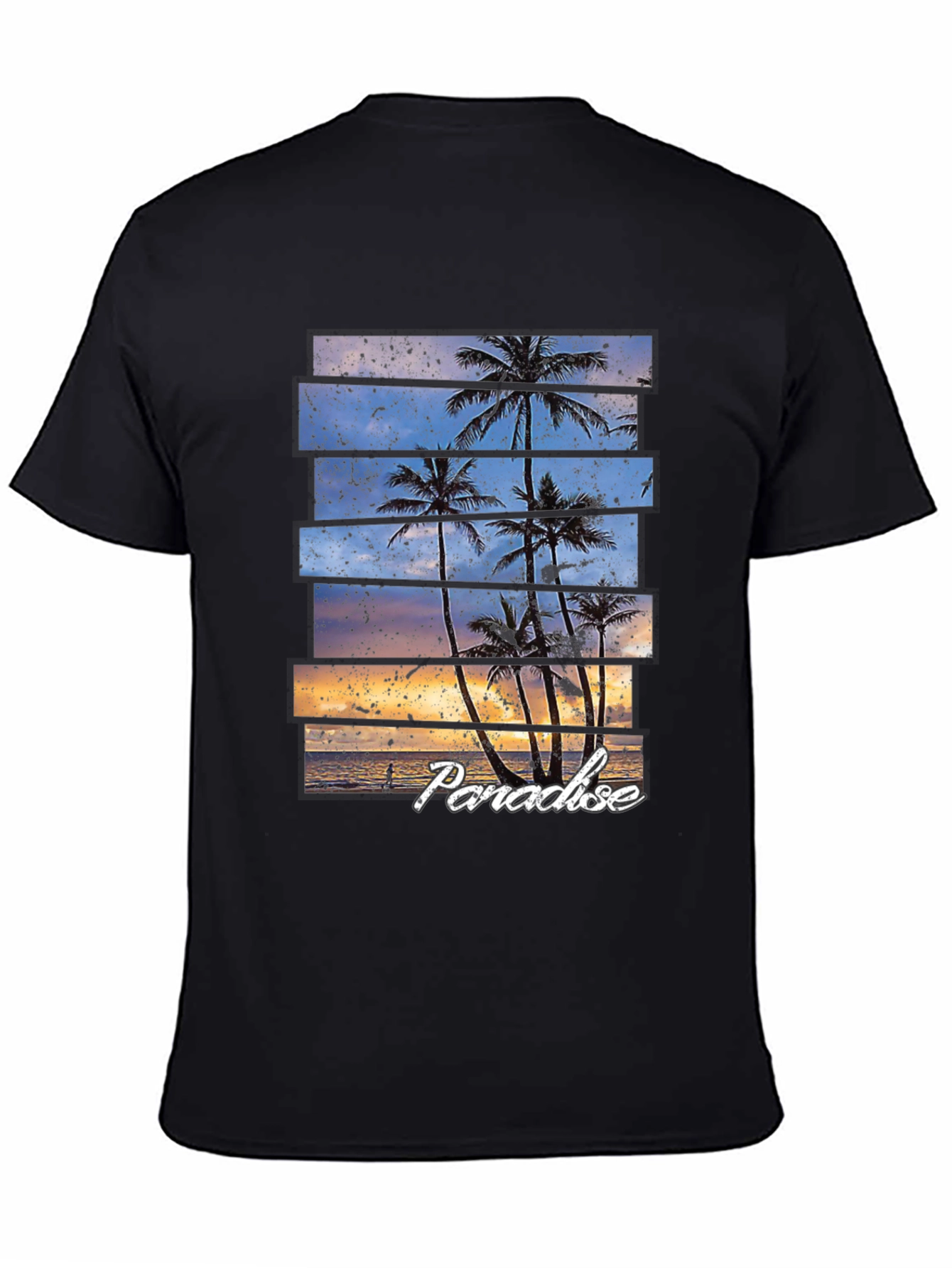 Paradise Palm Tree Graphic T-Shirt