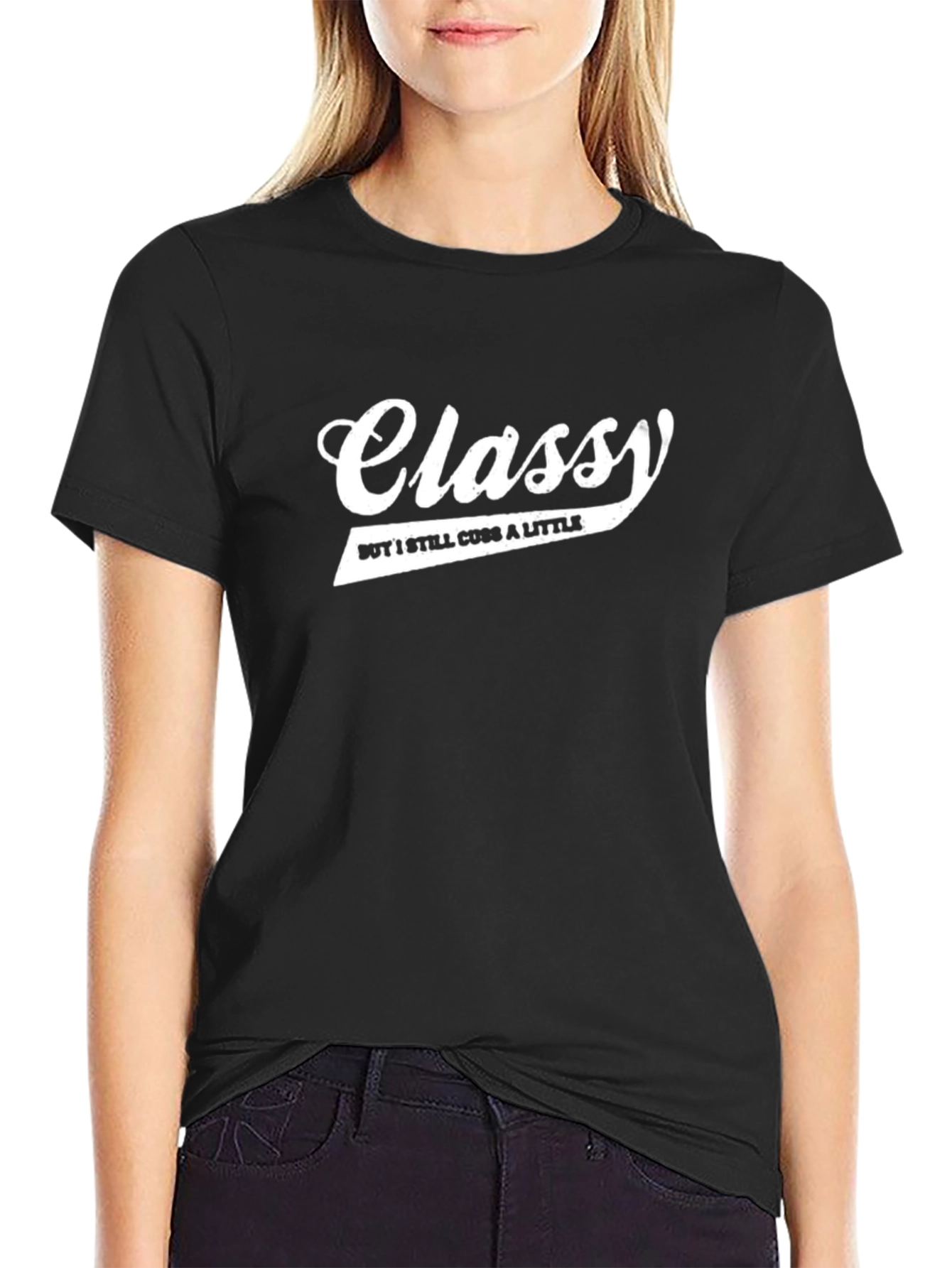 Classy Cuss T-Shirt - Funny Graphic Tee