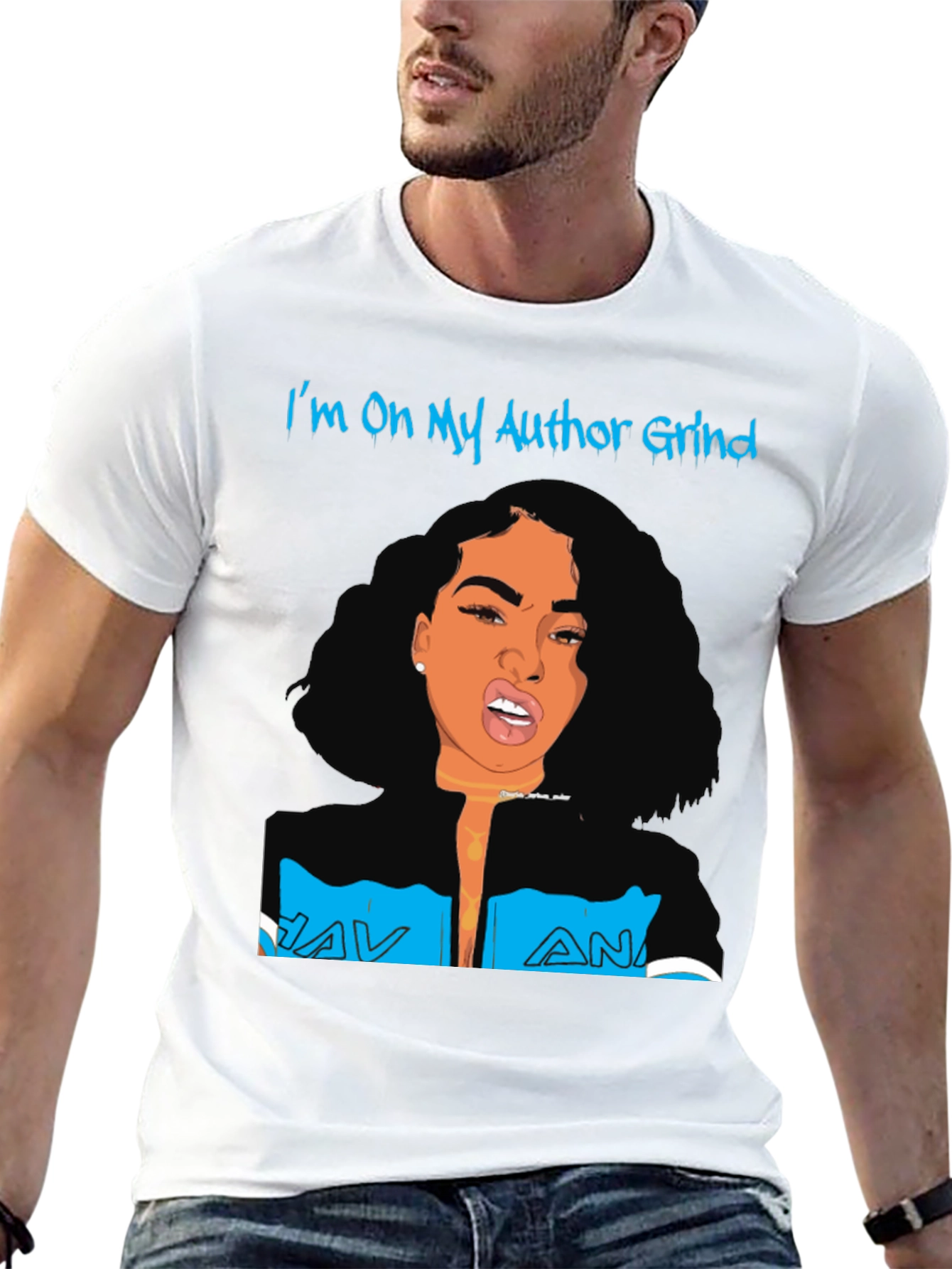 Author Grind Graphic Tee - Unisex Black T-Shirt