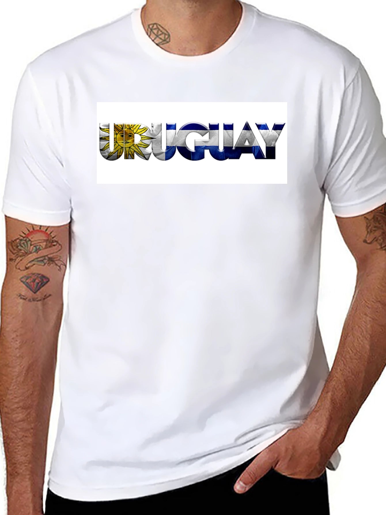 Uruguay Flag T-Shirt - National Pride Graphic Tee