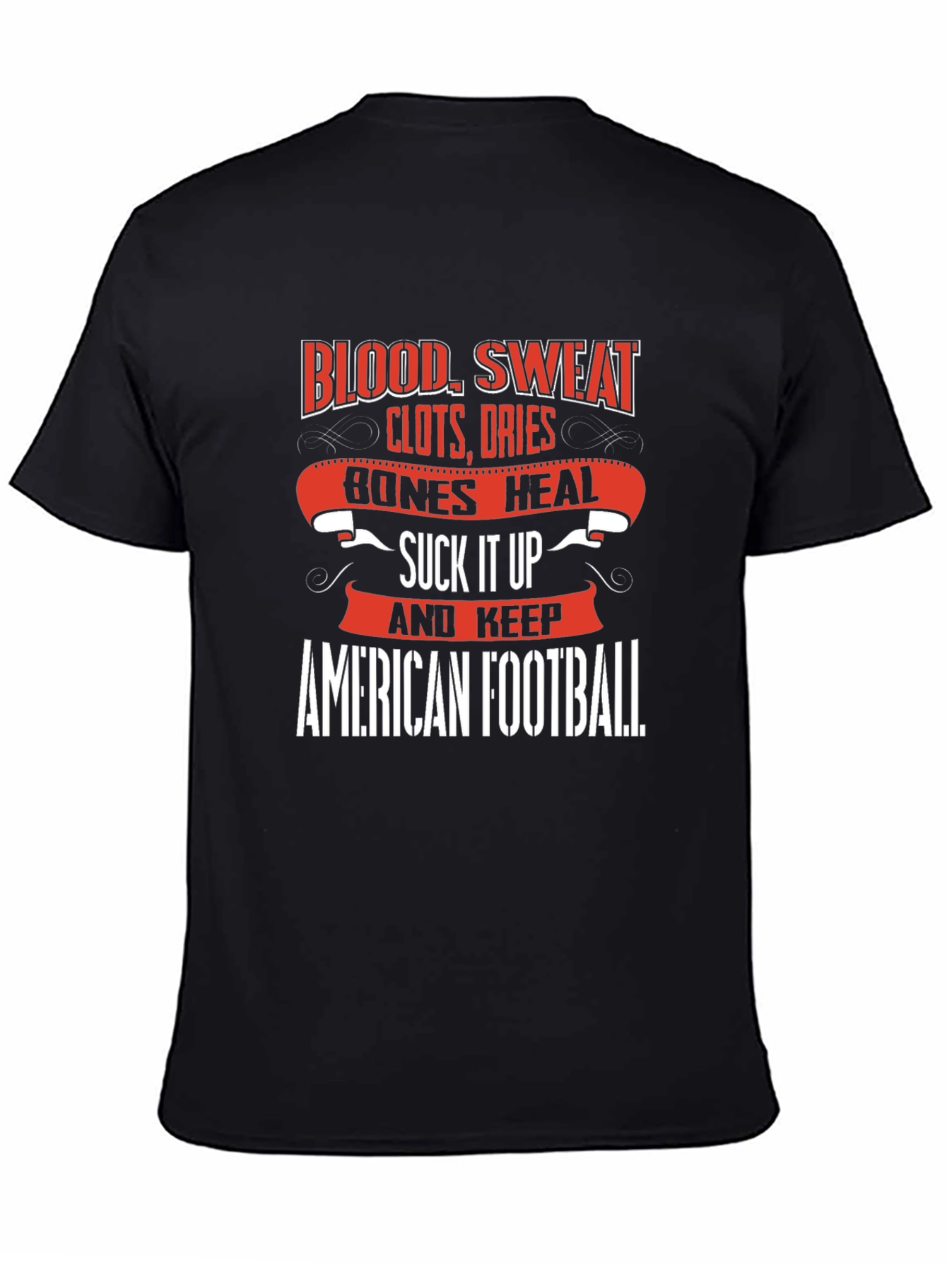 American Football Slogan T-Shirt