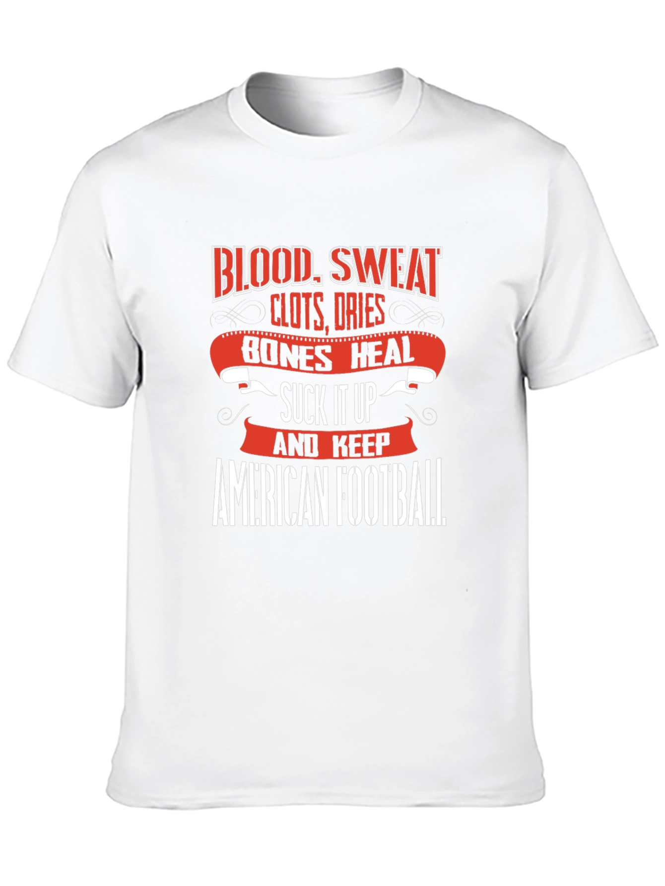 American Football Slogan T-Shirt