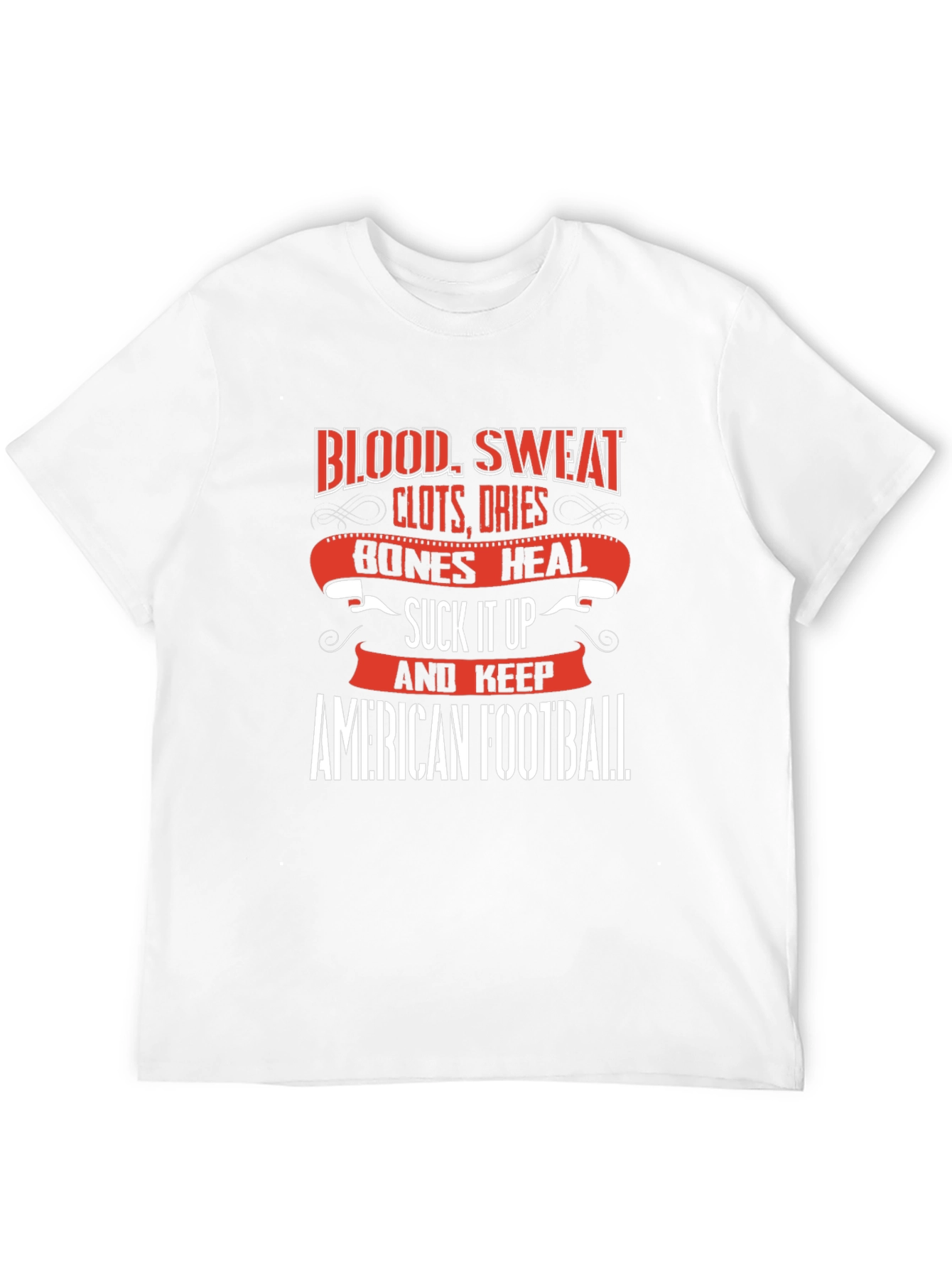 American Football Slogan T-Shirt