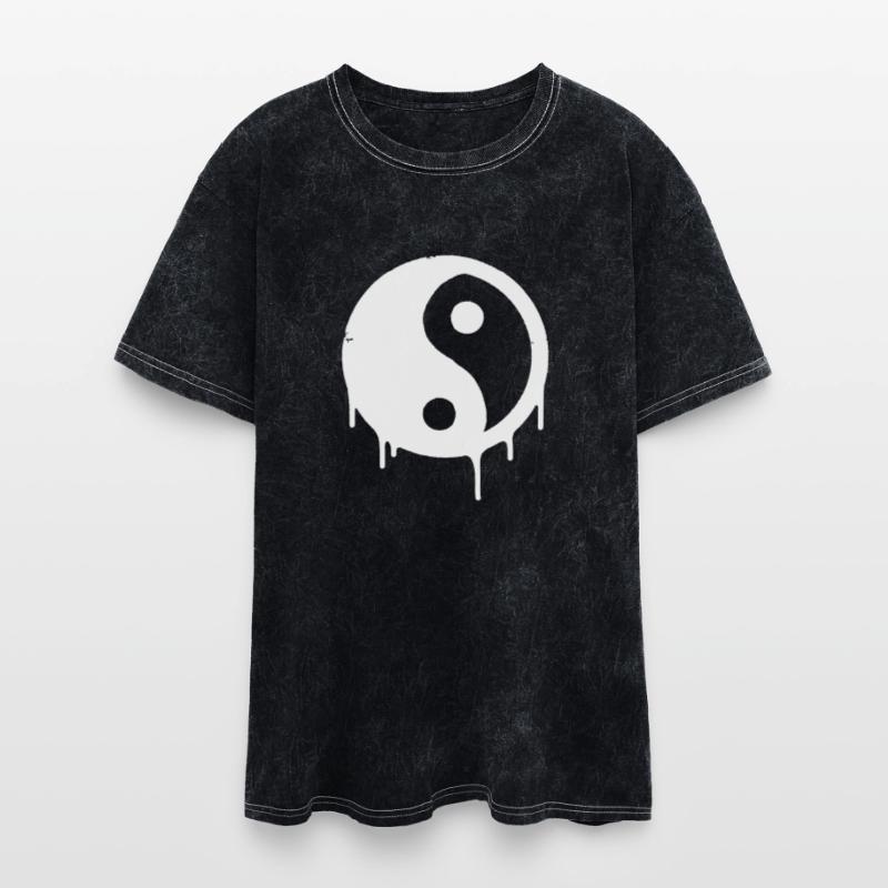 Yin Yang Symbol Graffiti