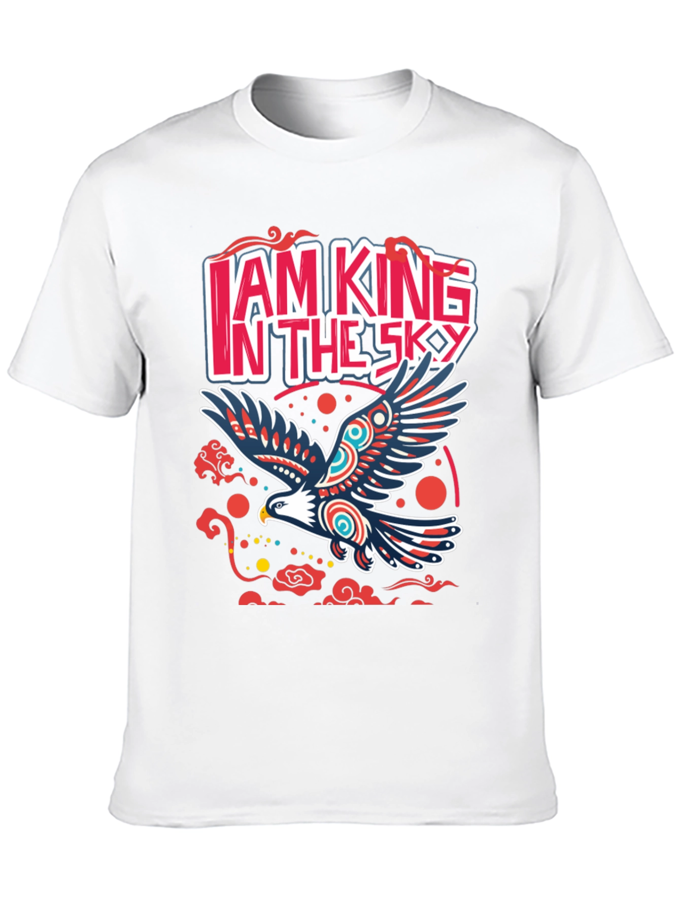 I AM KING IN THE SKY Eagle Graphic Tee