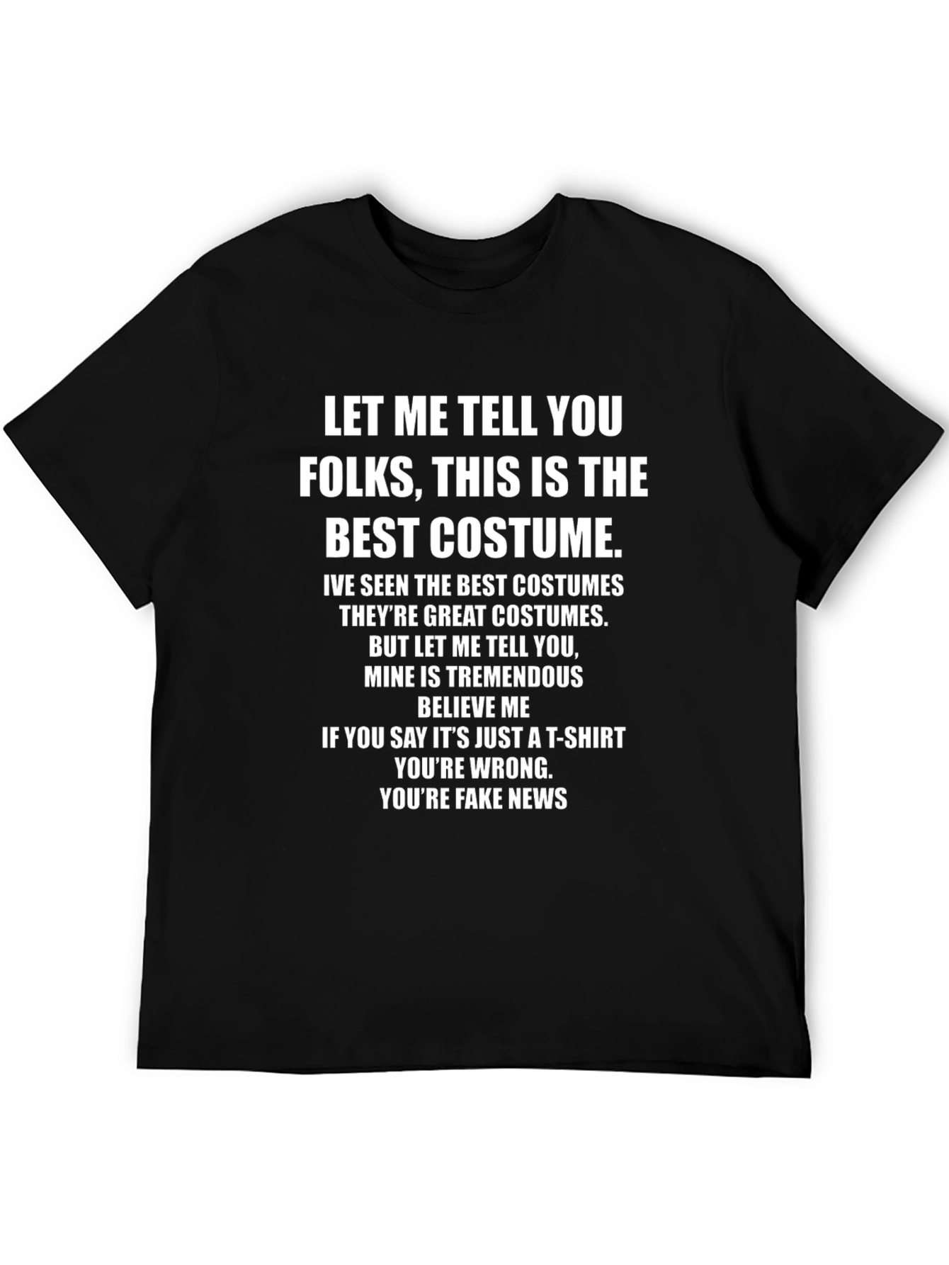 Best Costume T-Shirt - Funny Halloween Tee