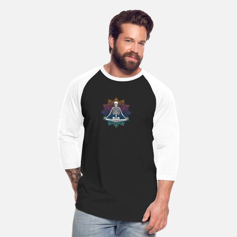 Yoga Meditation Skeleton I Funny Sarcastic