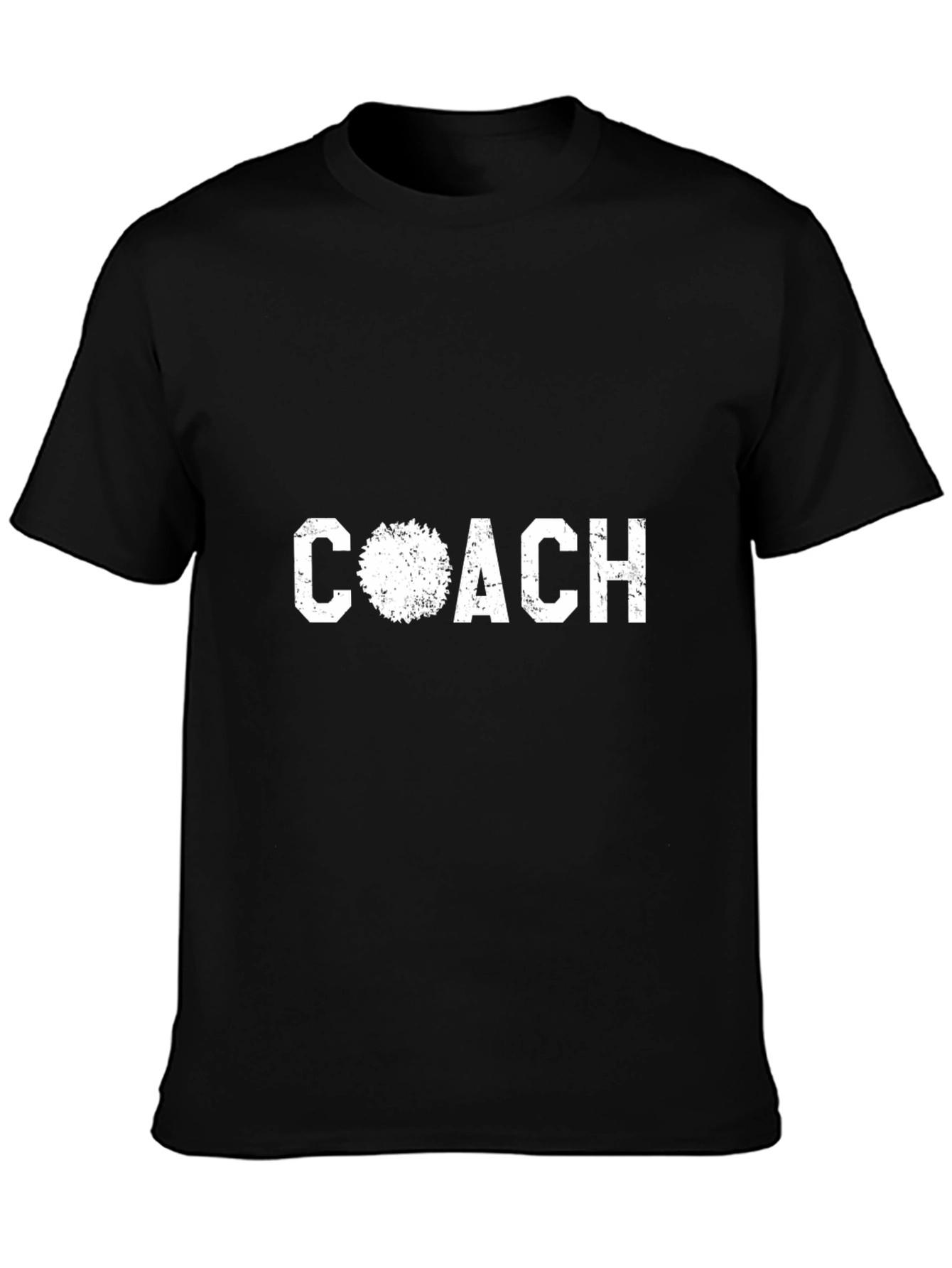 Coach Graphic Tee - Black Cotton T-Shirt
