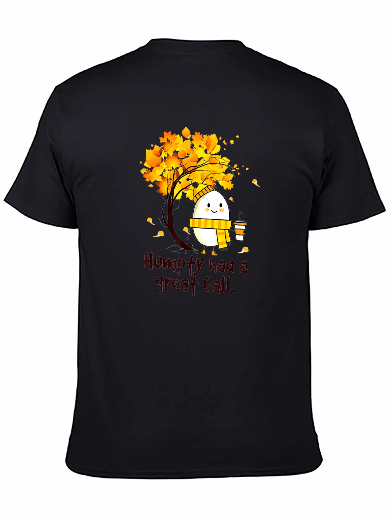 Humpty Great Fall Tee - Autumnal Humor Shirt