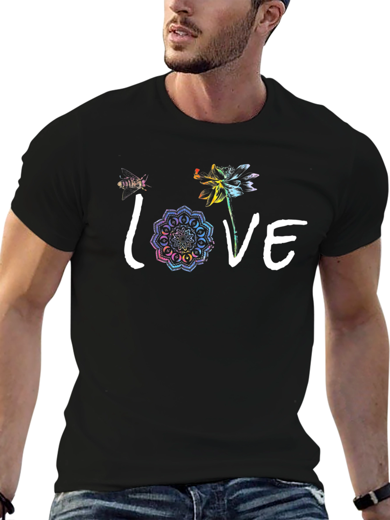 Love Graphic Tee - Black
