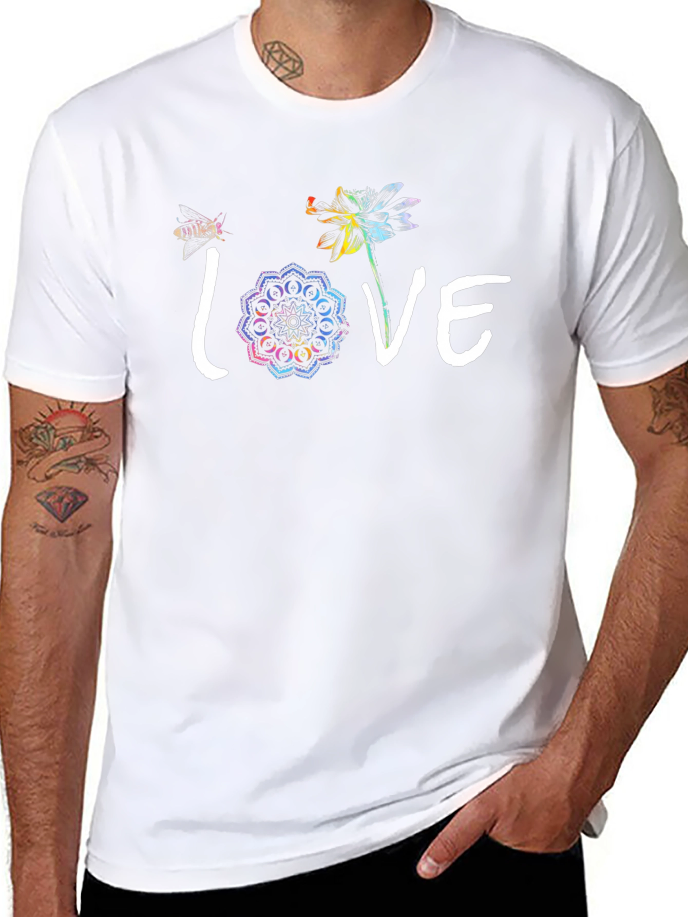 Love Graphic Tee - Black