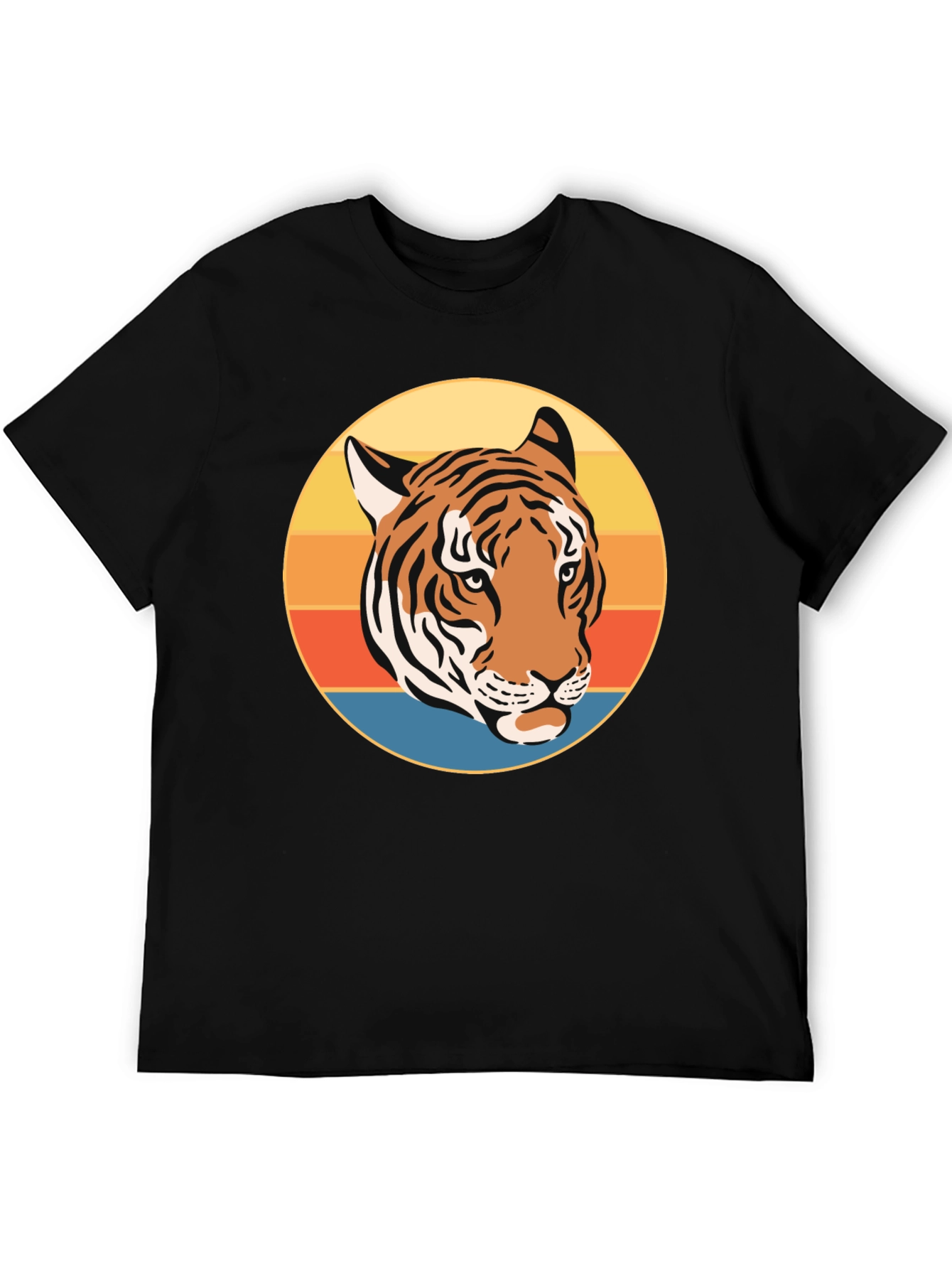 Retro Tiger Graphic T-Shirt