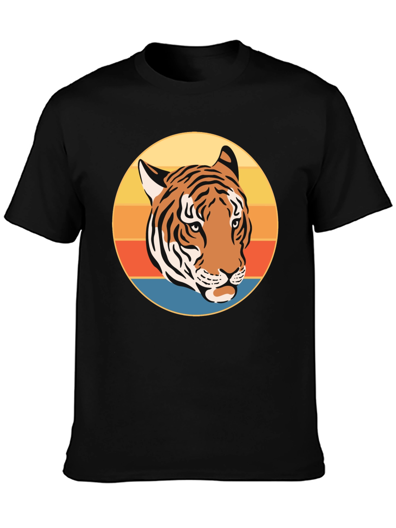 Retro Tiger Graphic T-Shirt