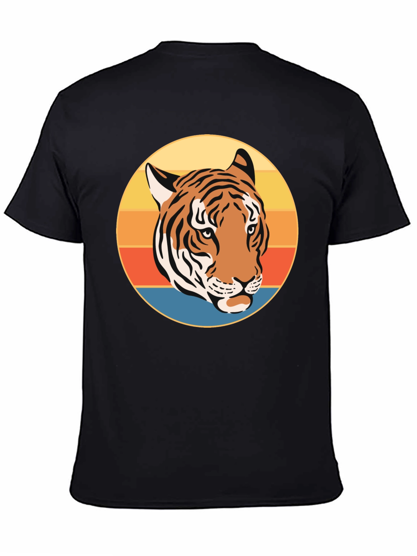 Retro Tiger Graphic T-Shirt