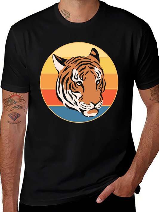 Retro Tiger Graphic T-Shirt