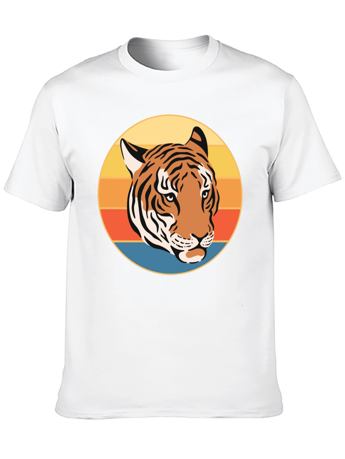 Retro Tiger Graphic T-Shirt