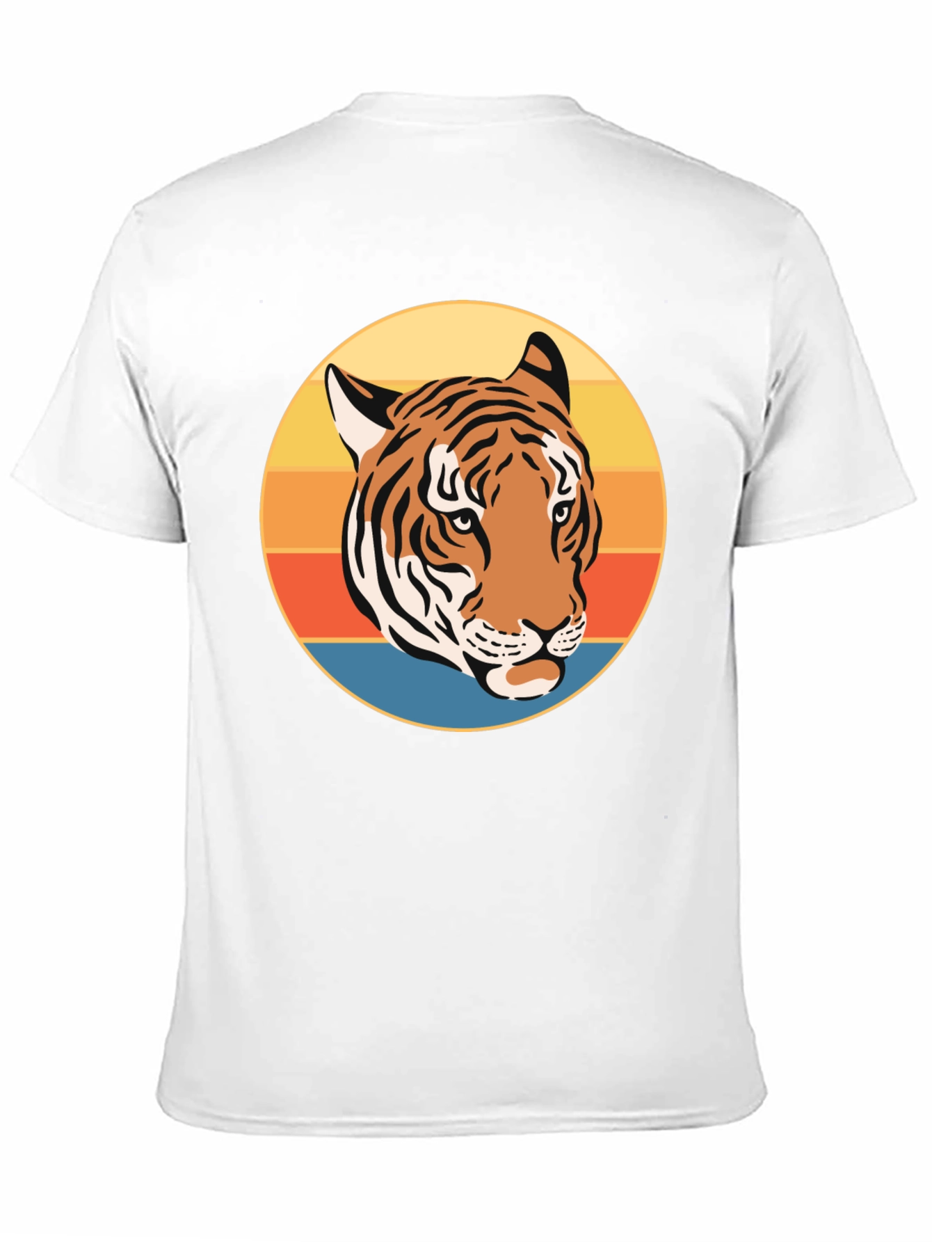 Retro Tiger Graphic T-Shirt