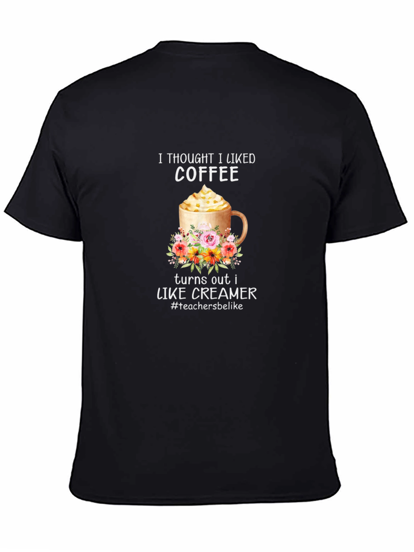 Coffee & Creamer Graphic Tee - Teacher Gift