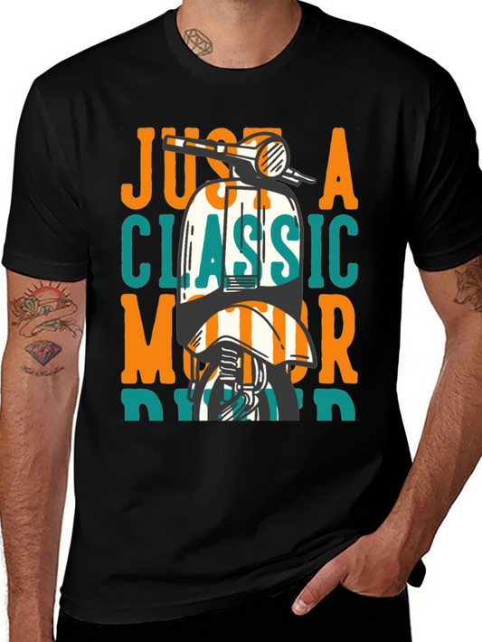 Classic Motorbike T-Shirt - Retro Design