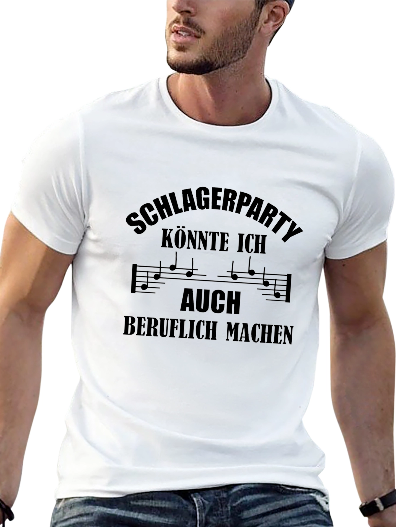 Schlagerparty Black T-Shirt