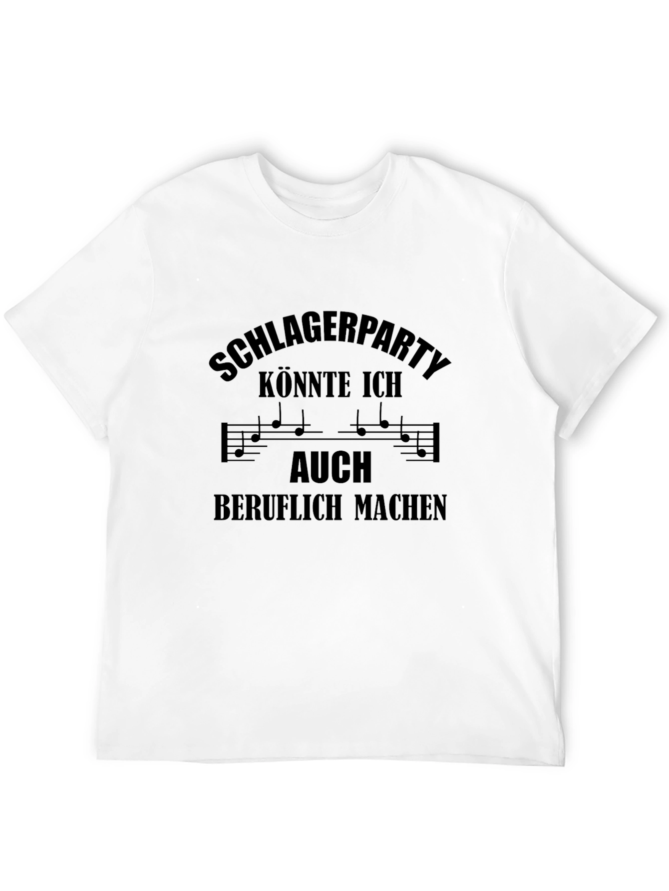 Schlagerparty Black T-Shirt